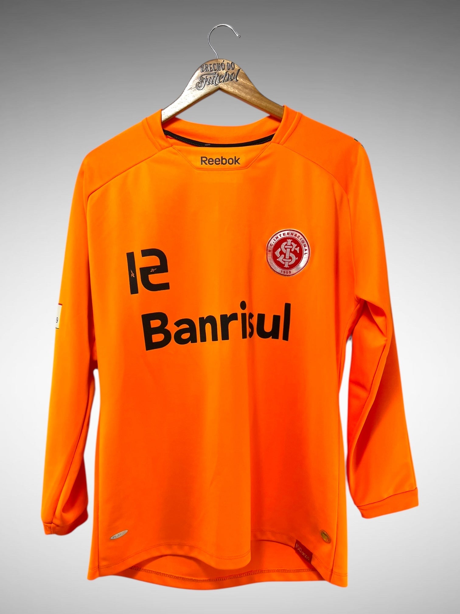 Internacional 2009 Camisa de Goleiro Tam G N 12 Mangas Longas.