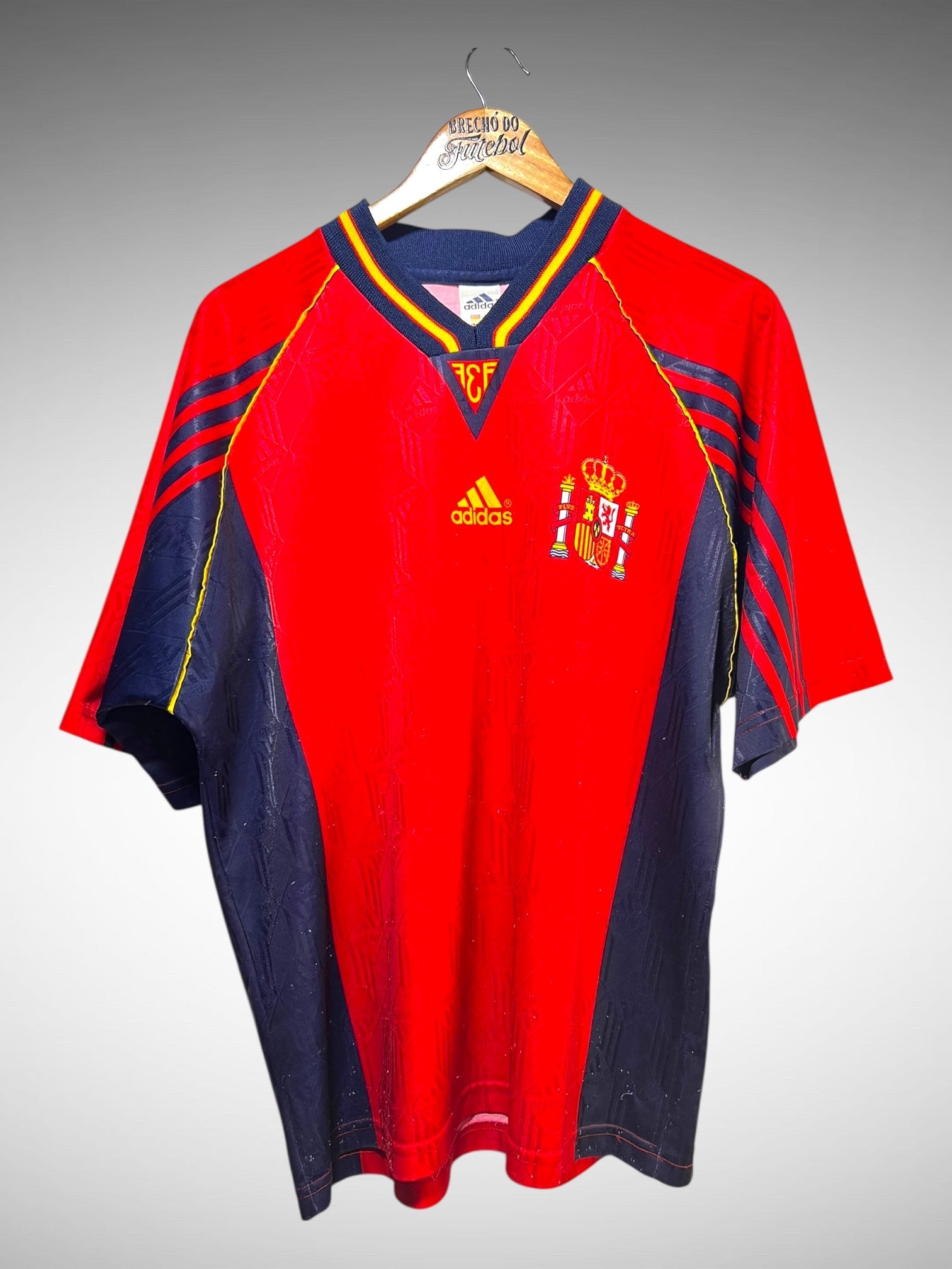 Espanha 1998 Primeira Camisa Tam G.