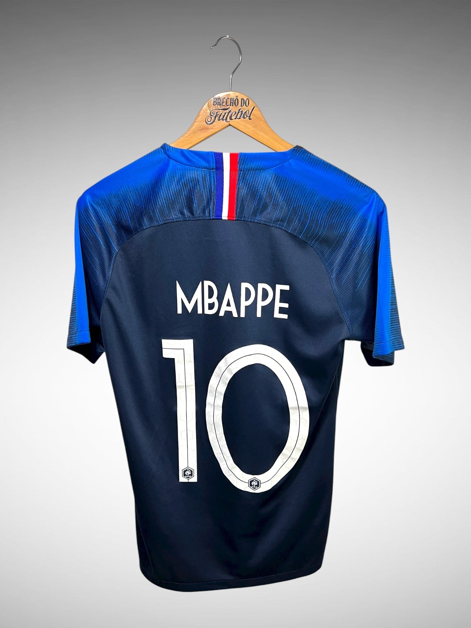 França 2018 Primeira Camisa Tam P N 10 Mbappe