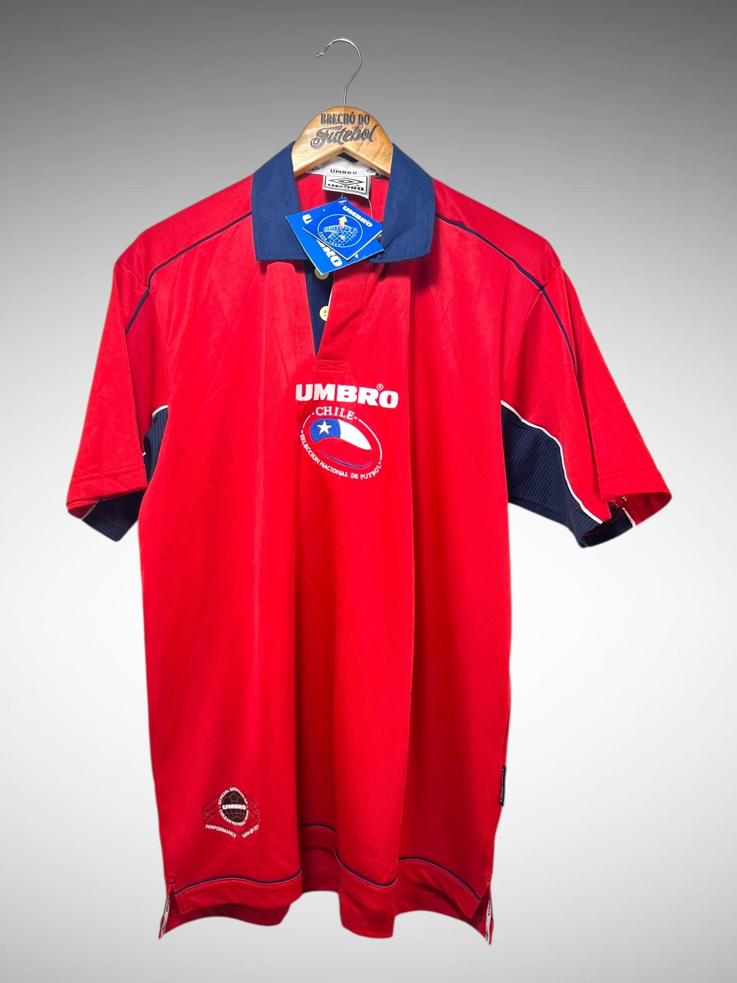 Chile 2000 Primeira Camisa Tam G.