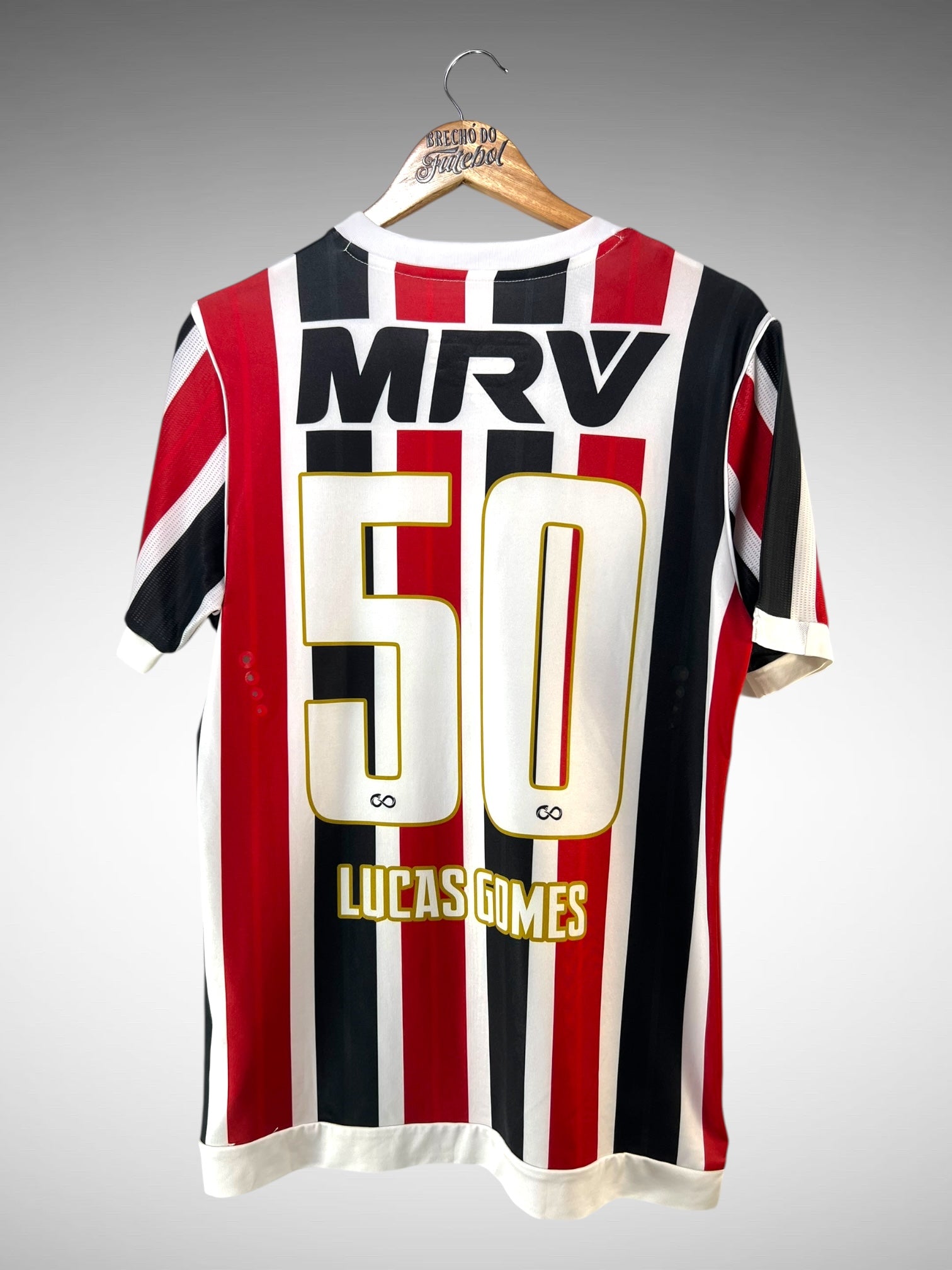 Santa Cruz-RS 2017 Primeira Camisa Tam P N 50 Lucas Gomes.