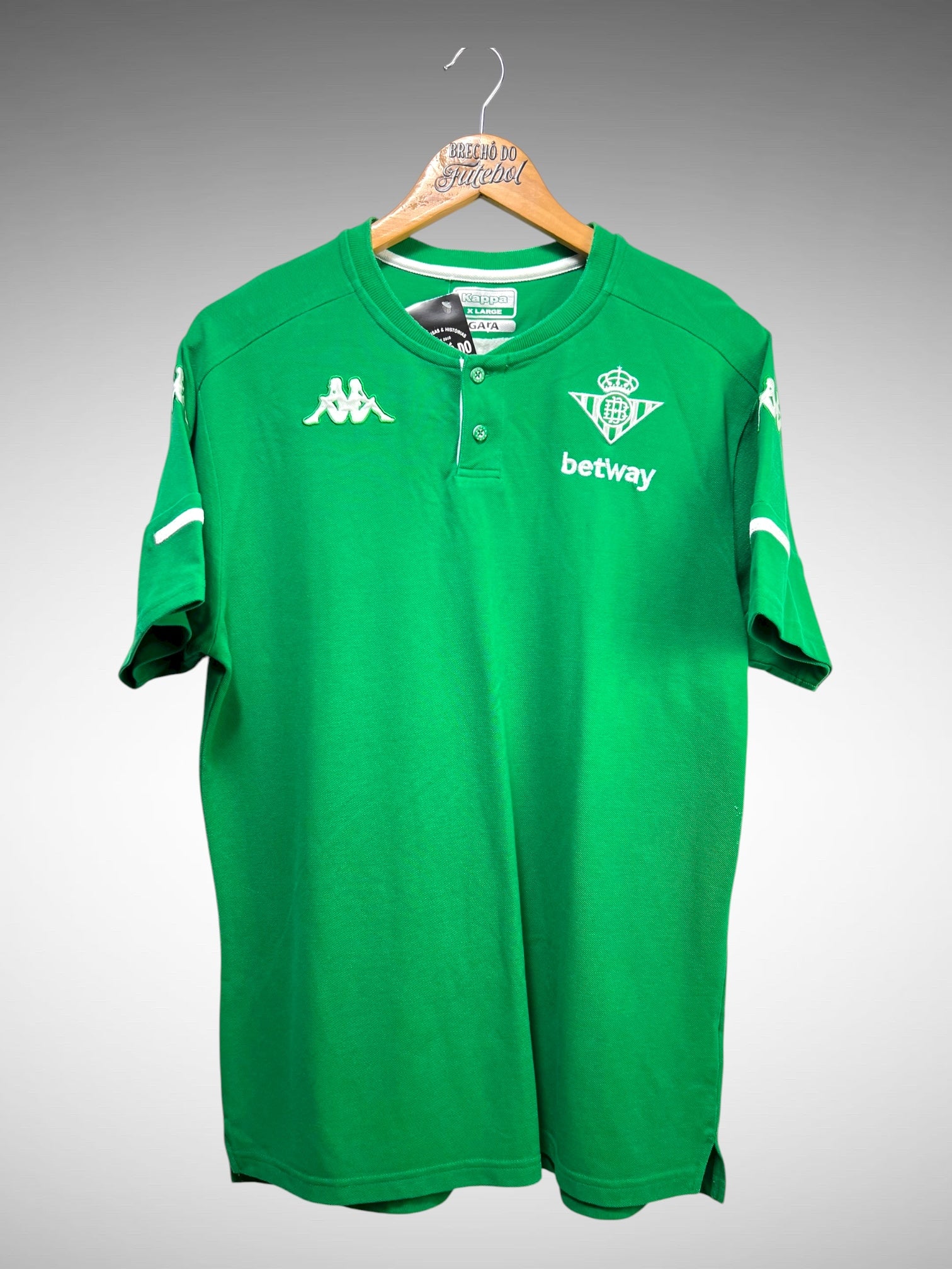 Real Bétis Camisa de Viagem Tam GG.