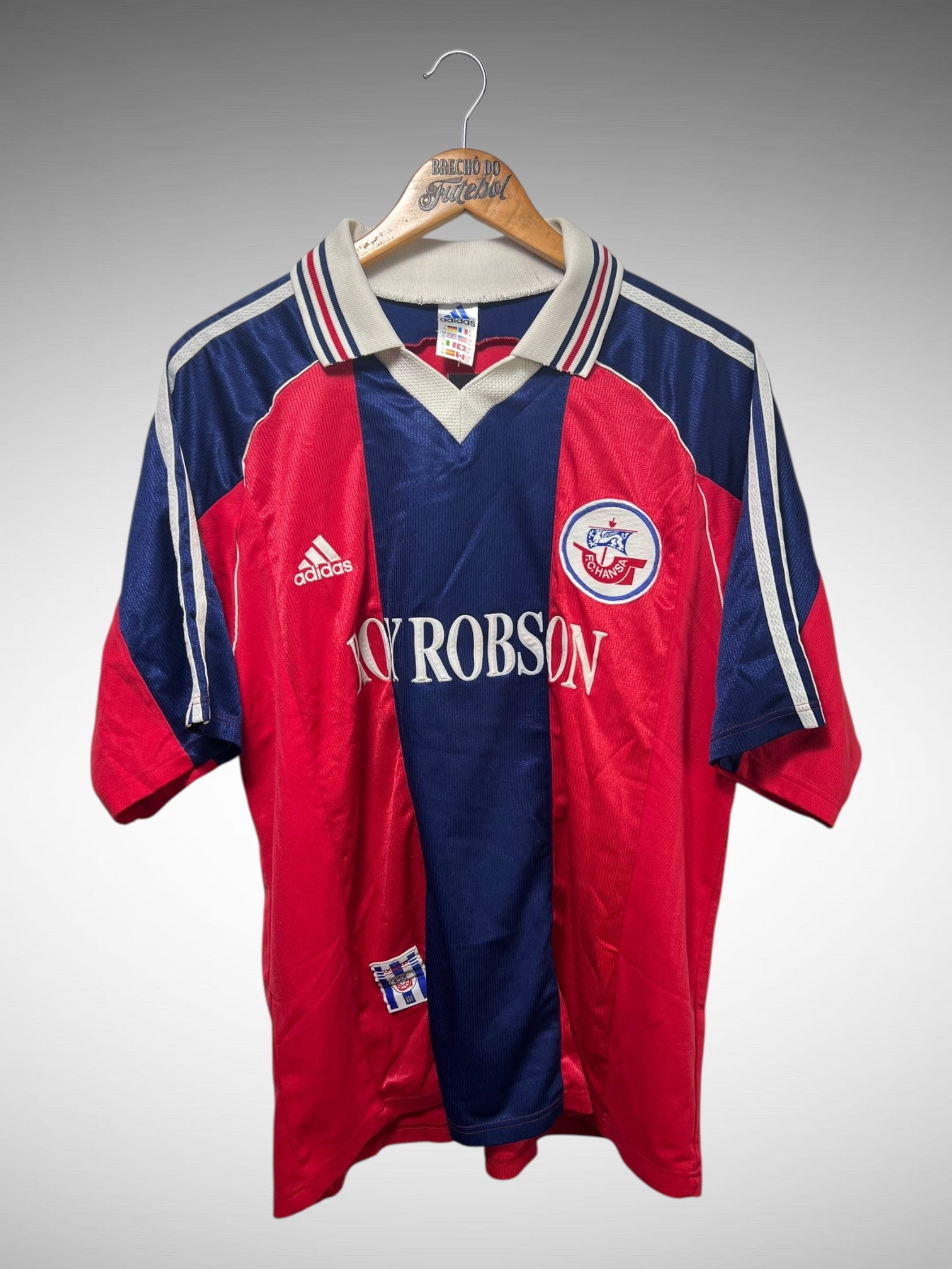 Hansa Rostock 1998 Segunda Camisa Tam GG.