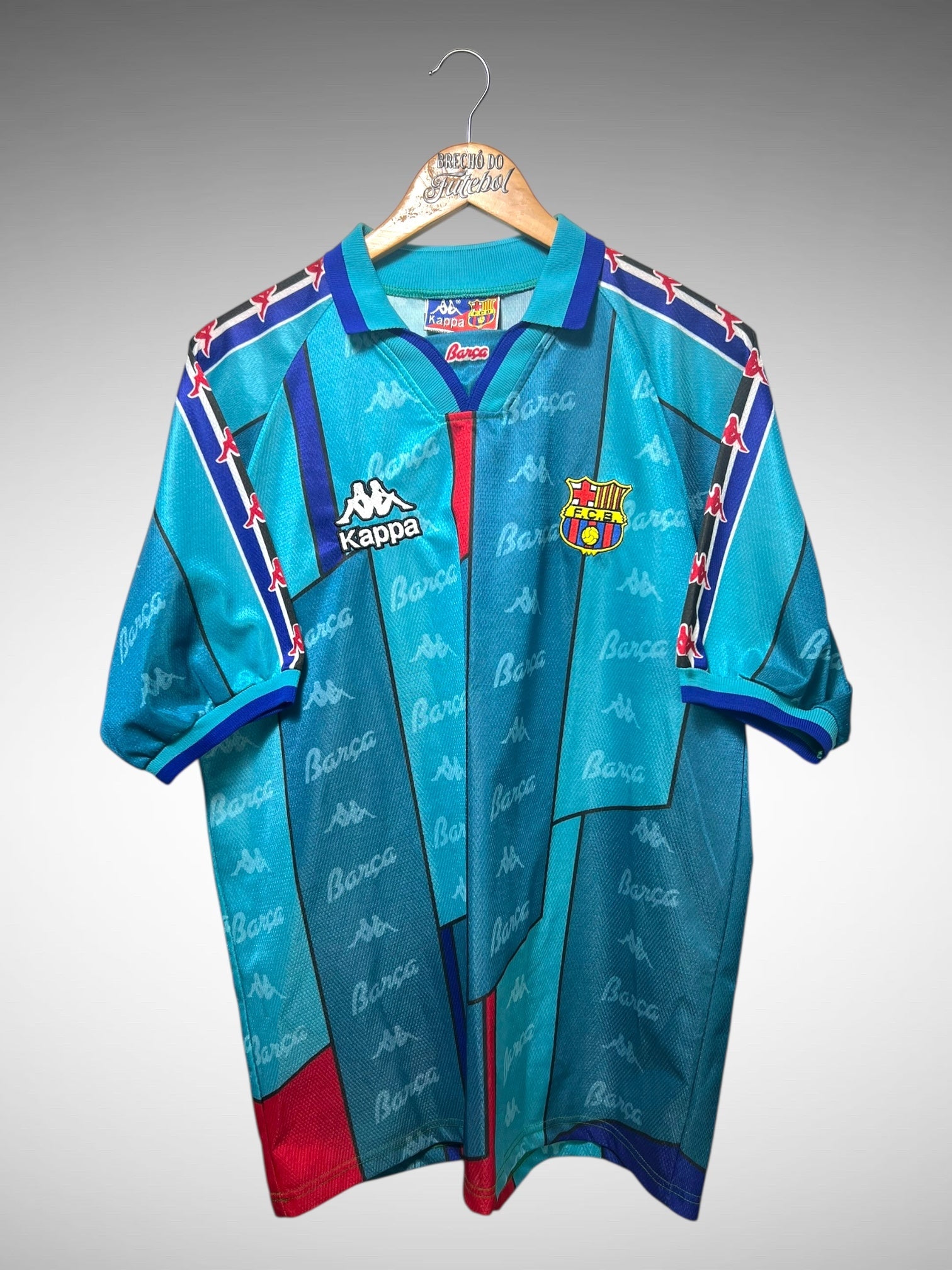 Barcelona 1996 Segunda Camisa Tam G N 9.