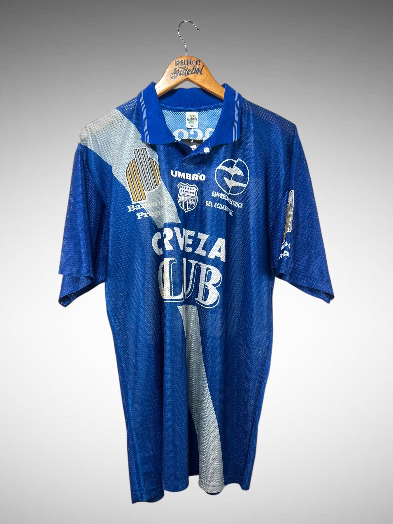 Emelec 1995 Primeira Camisa Tam GG N 10.