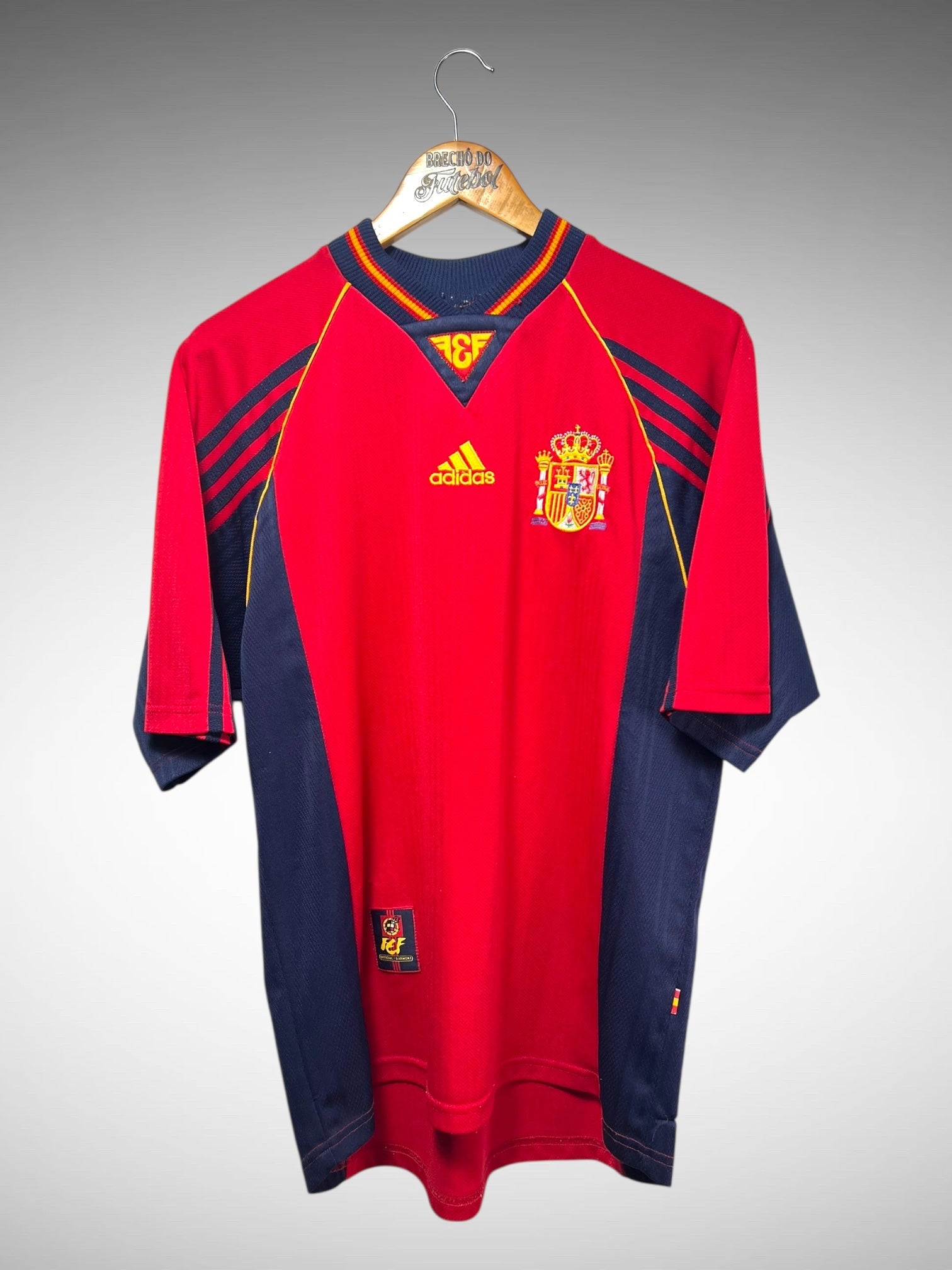 Espanha 1998 Primeira Camisa Tam M.