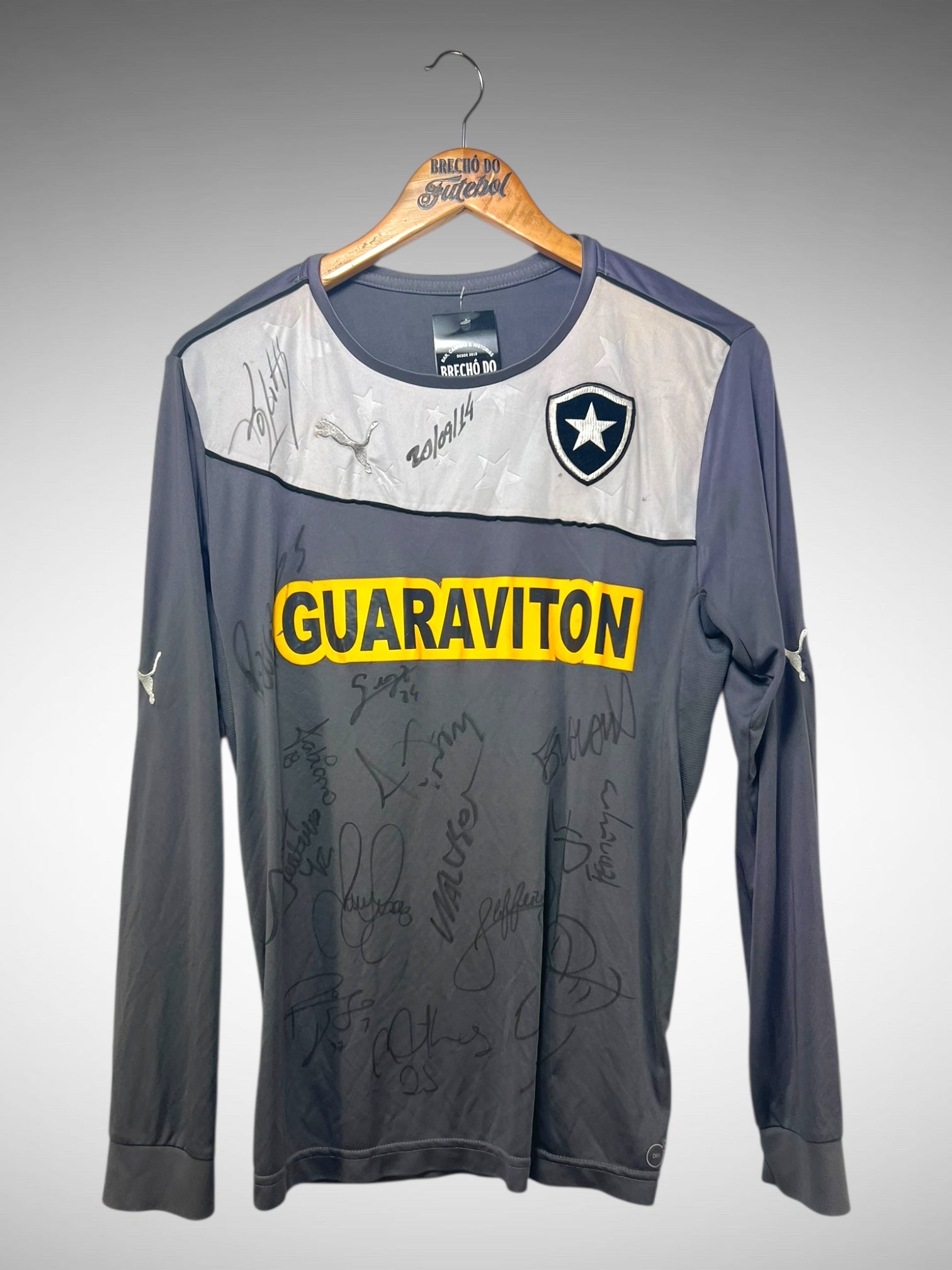 Botafogo 2014 Camisa De Goleiro Tam G N 1.