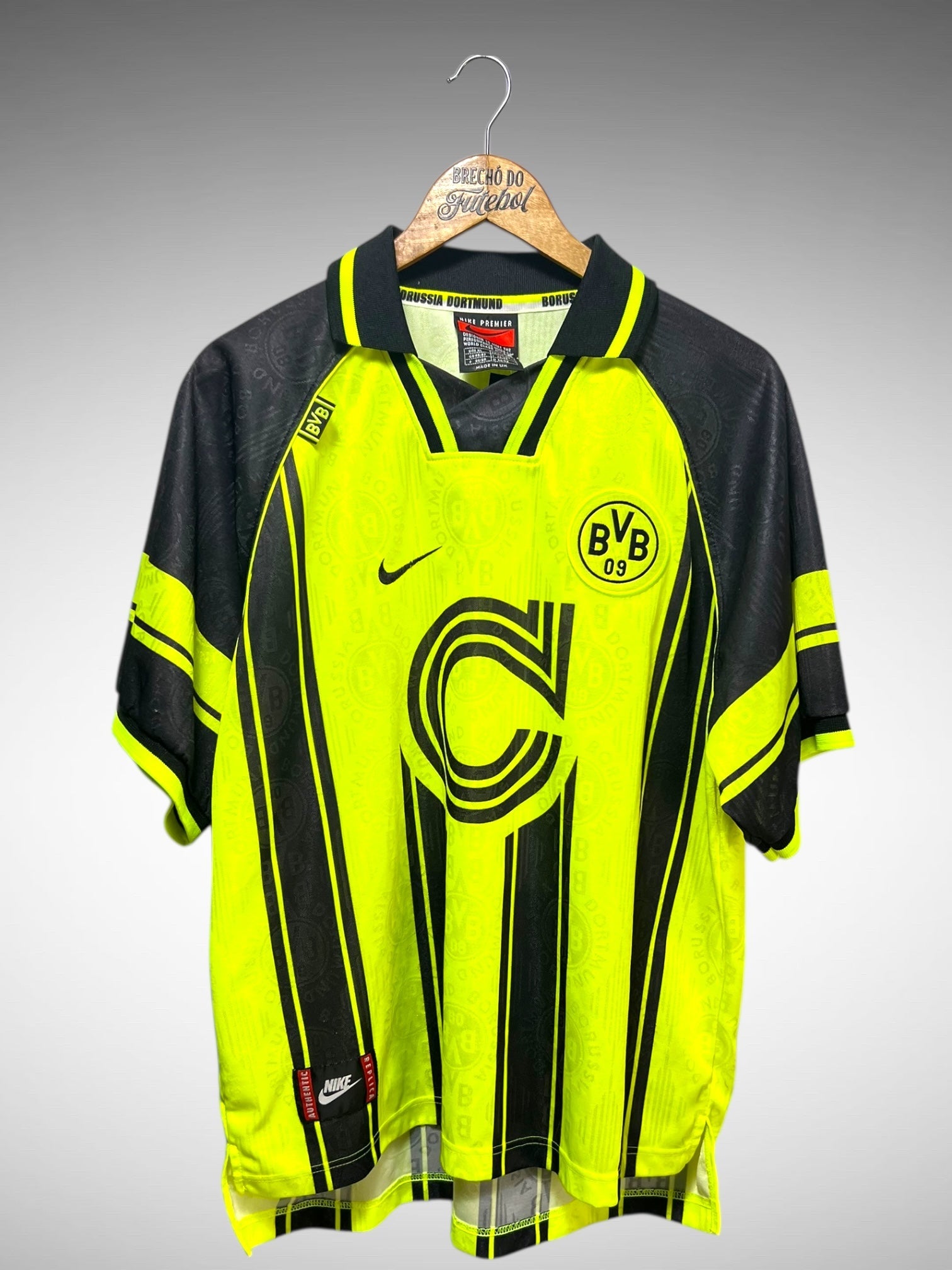 Borussia Dortmund 1996 Primeira Camisa Tam GG.