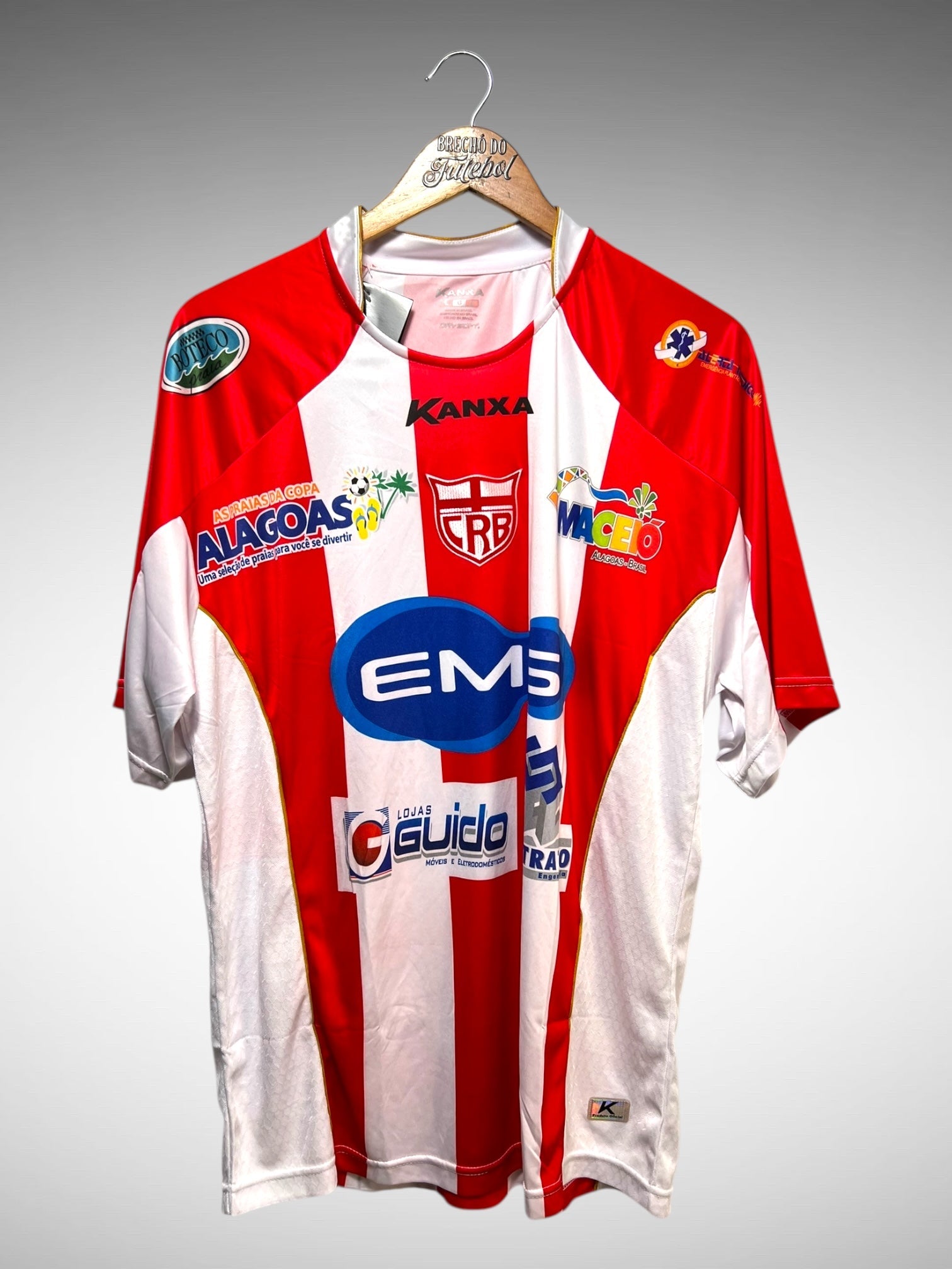 CRB-AL 2012 Terceira Camisa Tam G N 7.