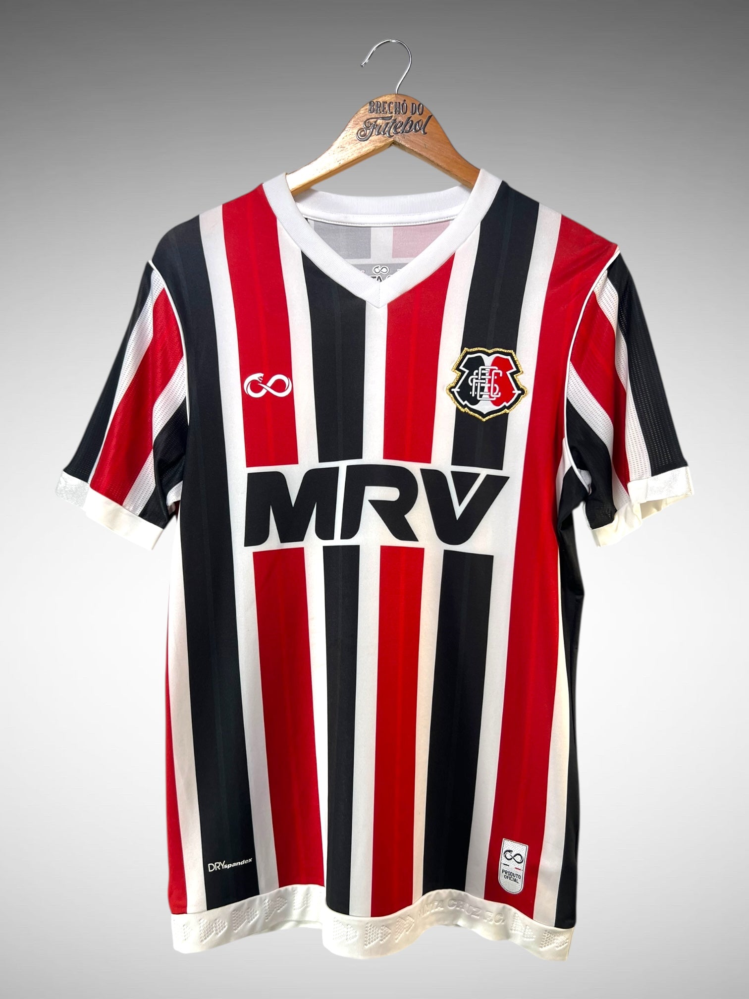 Santa Cruz-RS 2017 Primeira Camisa Tam P N 50 Lucas Gomes.