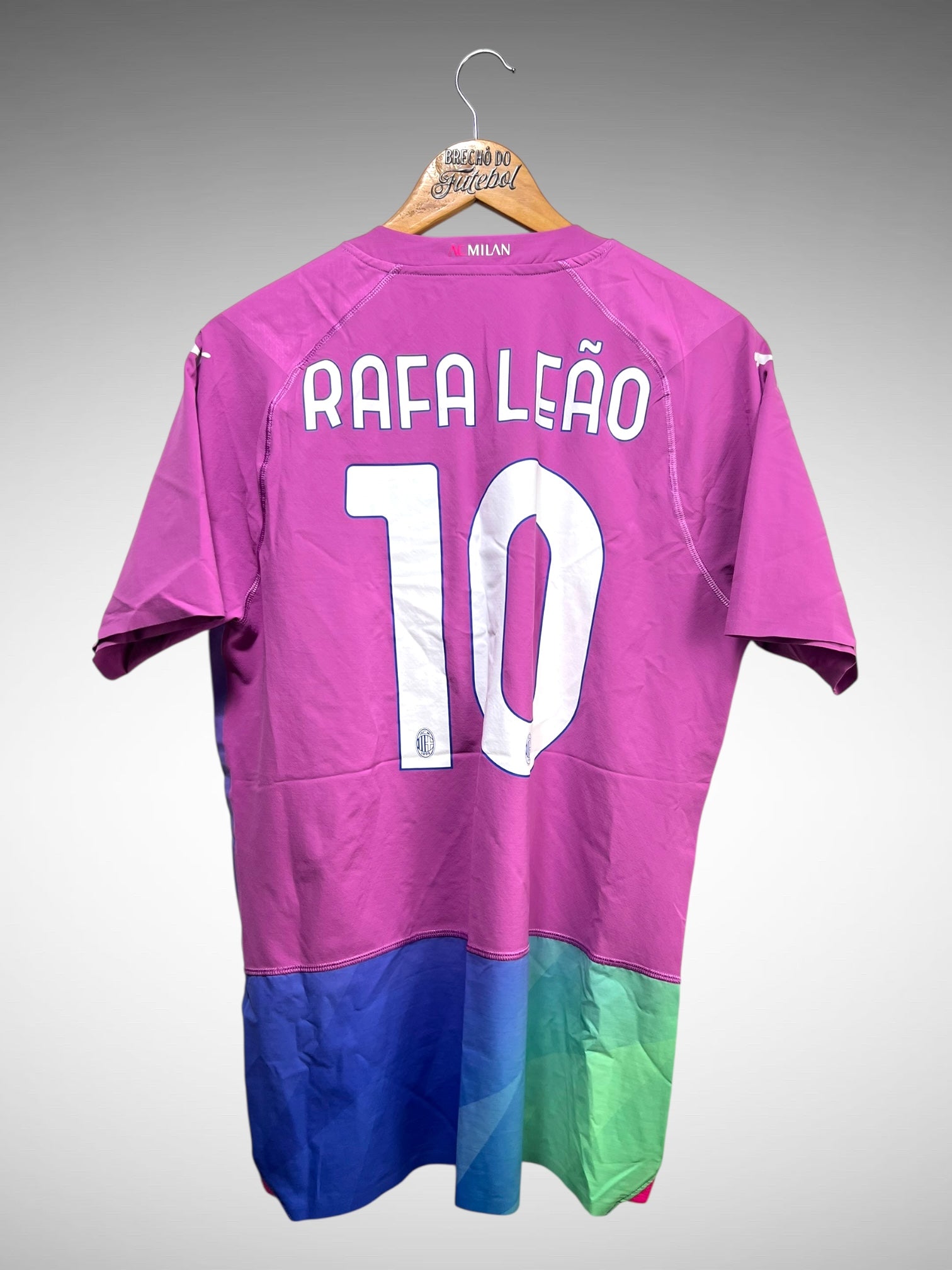 Milan 2023 Terceira Camisa Tam G Nº 10 Rafa Leão.