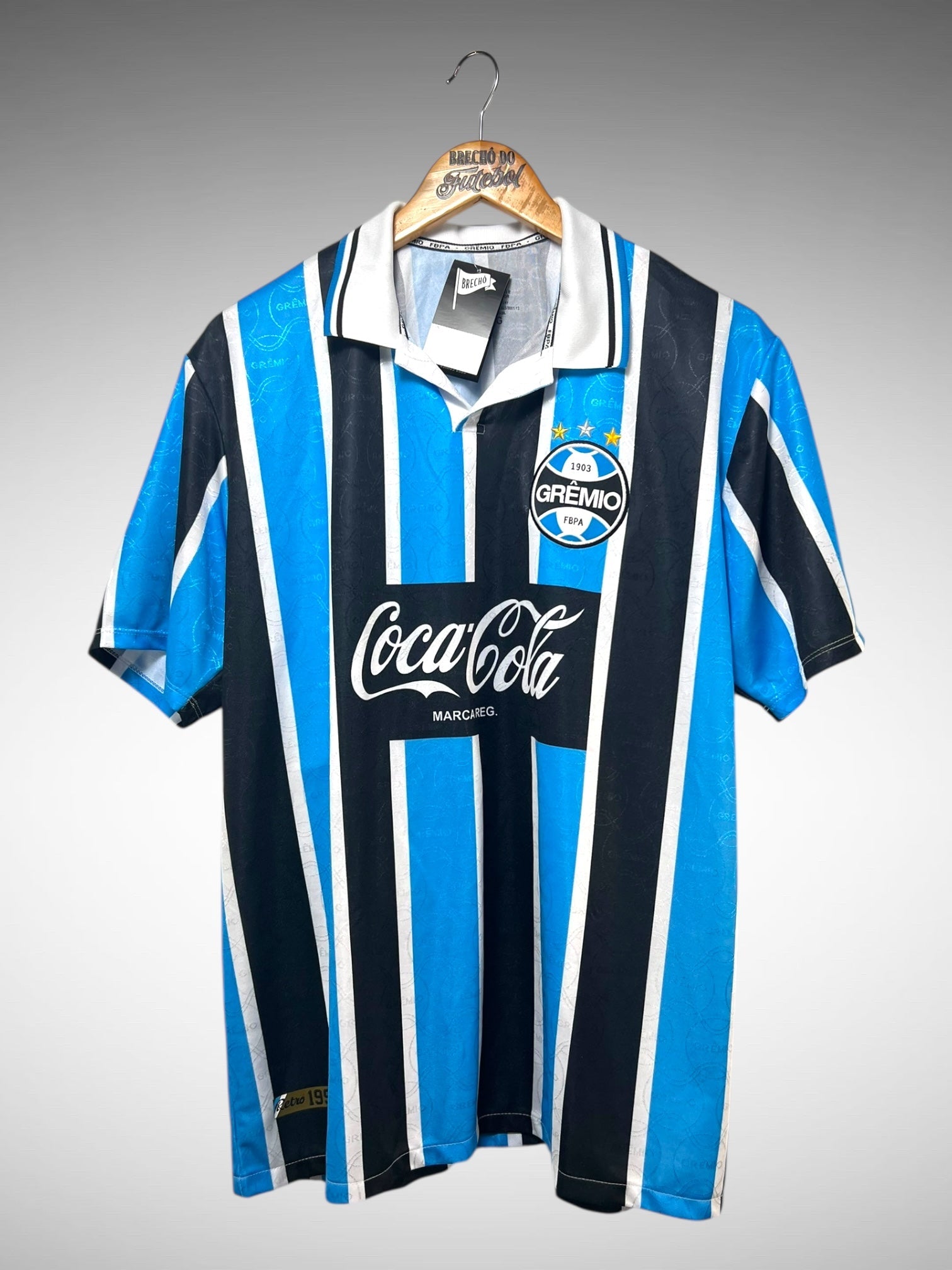 Grêmio 1994 Retrô Primeira Camisa Tam GG.