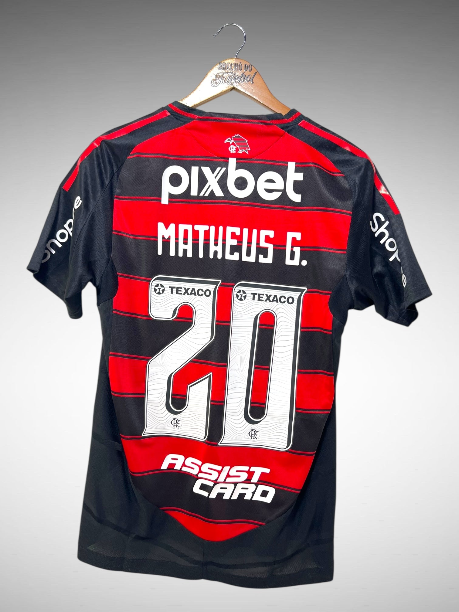 Flamengo 2025 Primeira Camisa Tam M N 20 Matheus G.