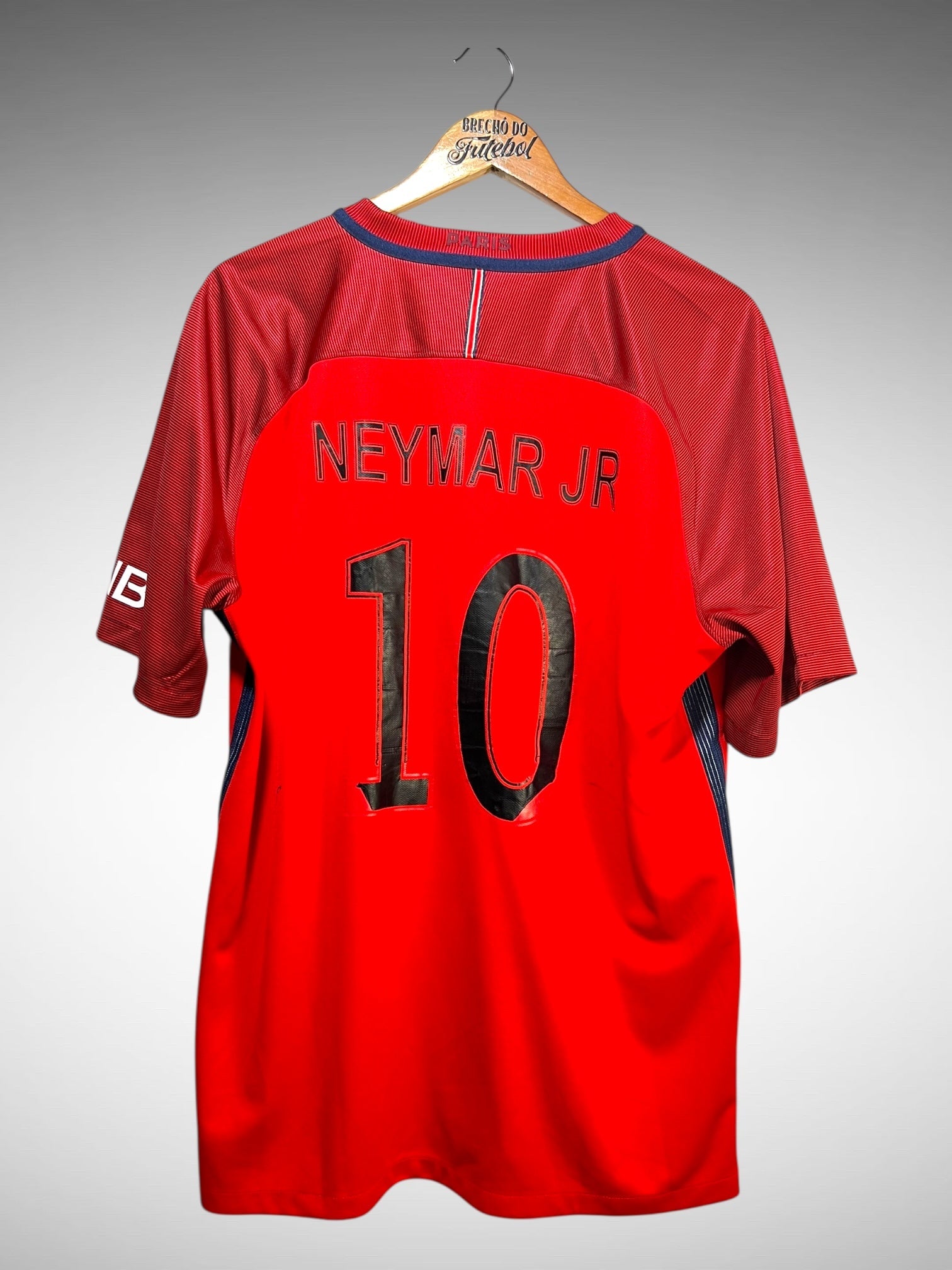 Paris Saint-Germain 2016 Segunda Camisa Tam GG N 10 Neymar JR.