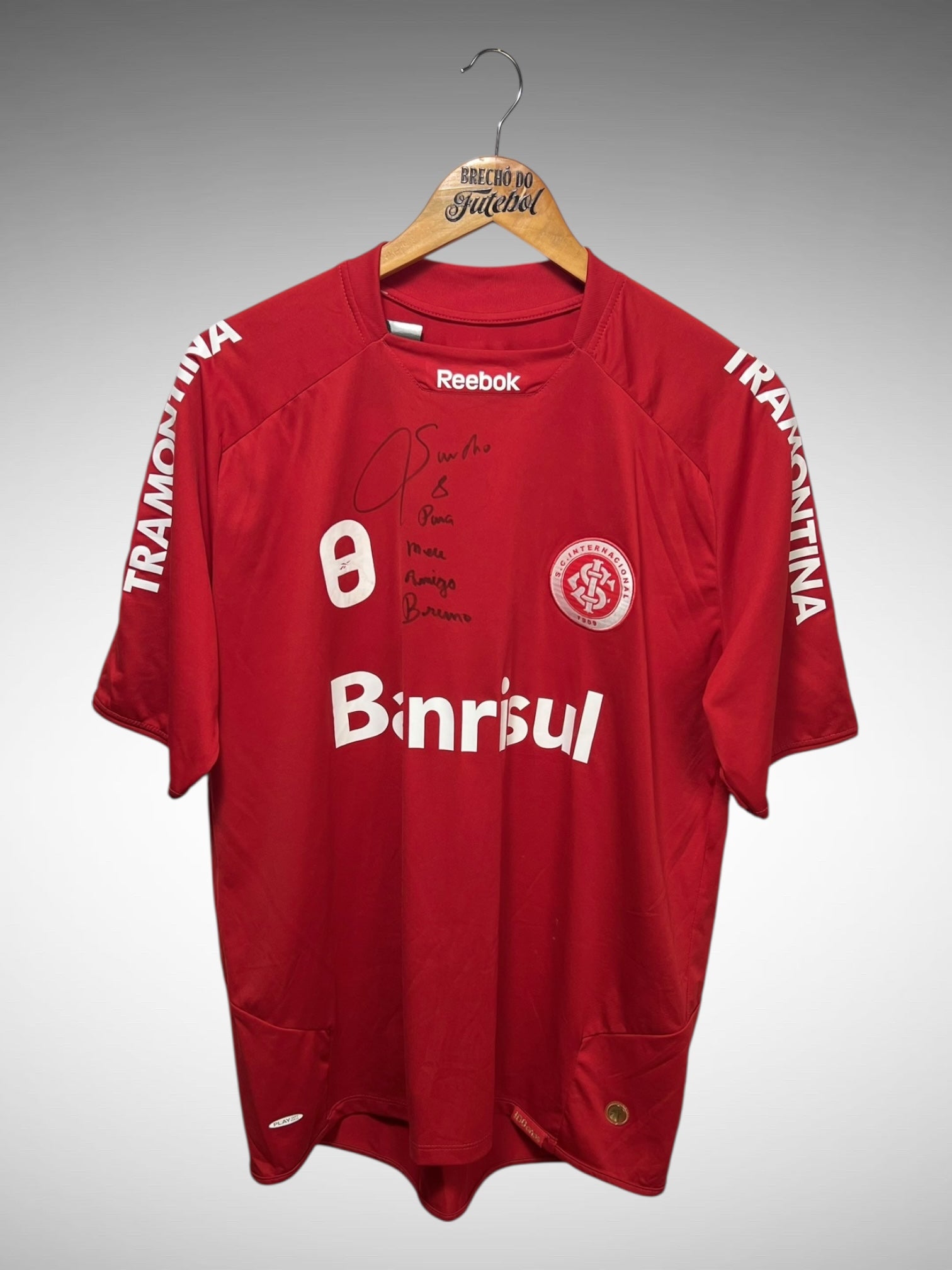 Internacional 2009 Primeira Camisa Tam G Nº8.
