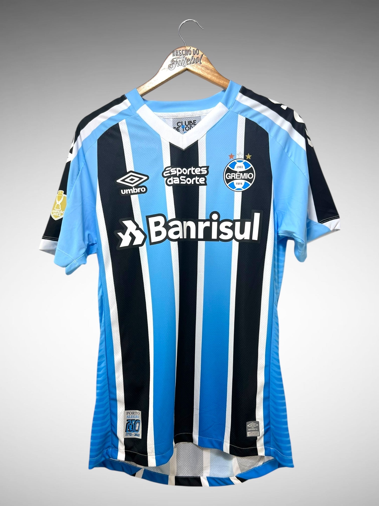 Grêmio 2022 Primeira Camisa Tam M N 54 Lucas.