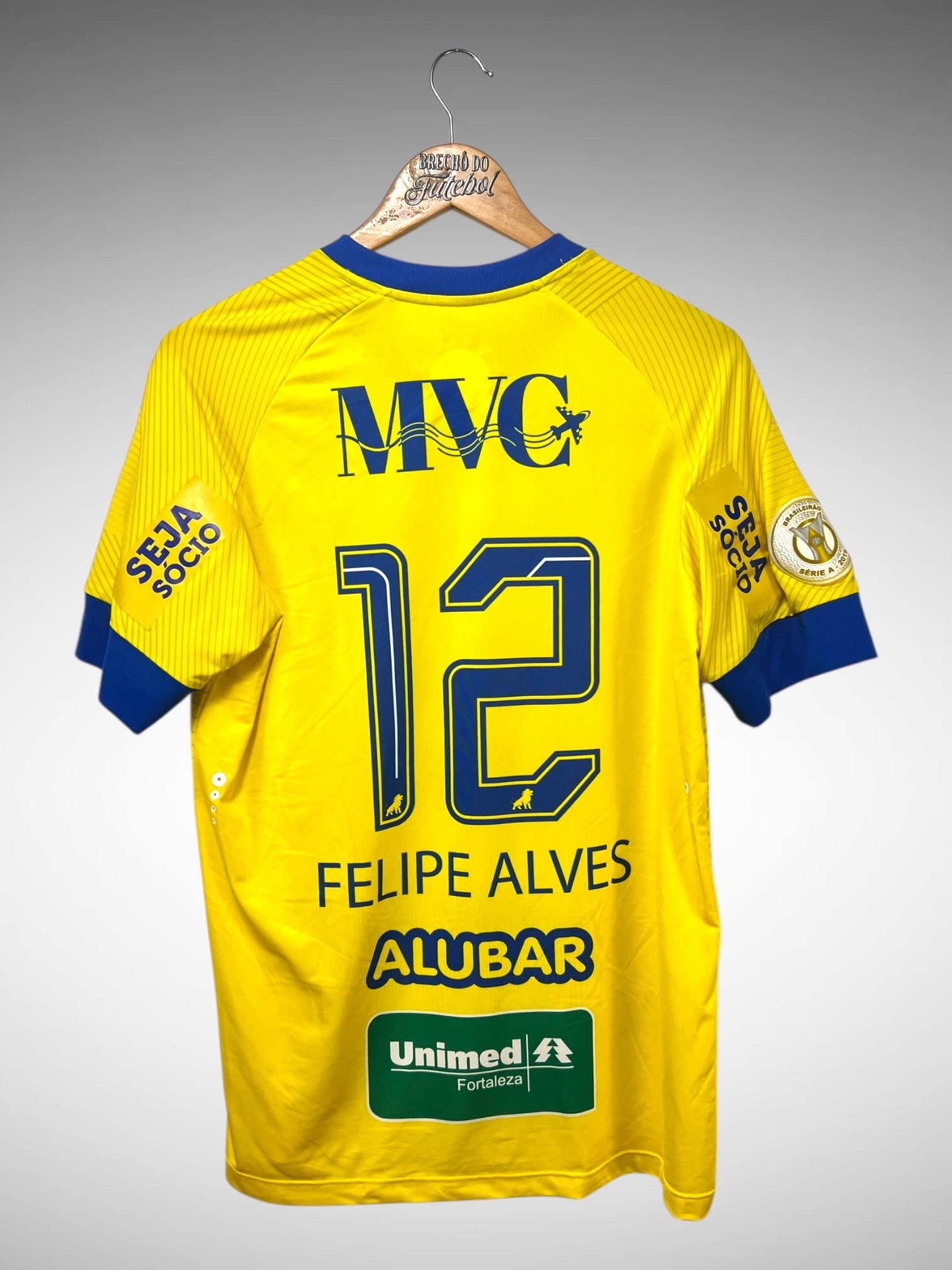 Fortaleza 2019 Camisa de Goleiro Tam M N 12 Felipe Alves.