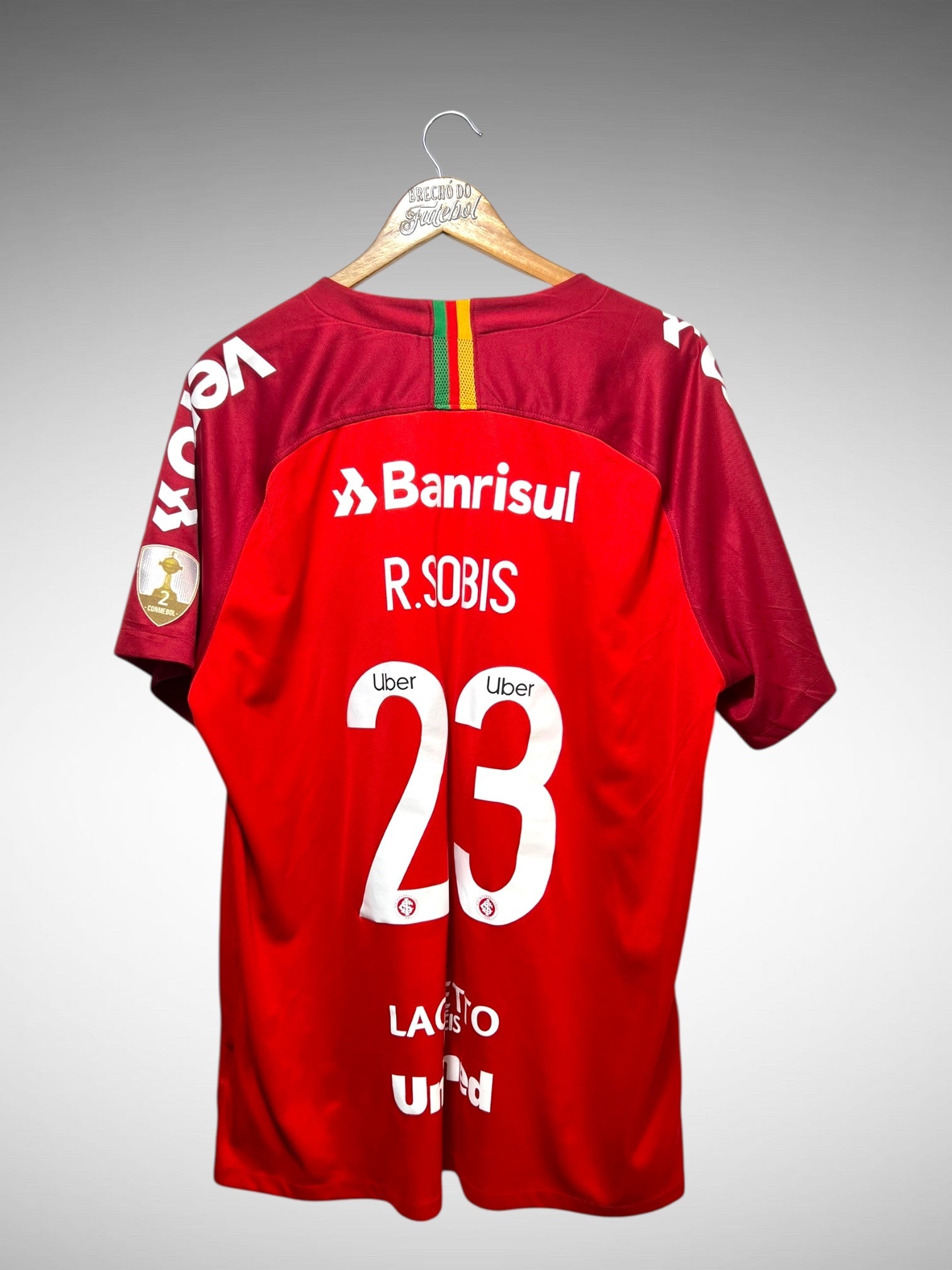 Internacional 2018 Primeira Camisa Tam 3G N 23 R. Sobis.
