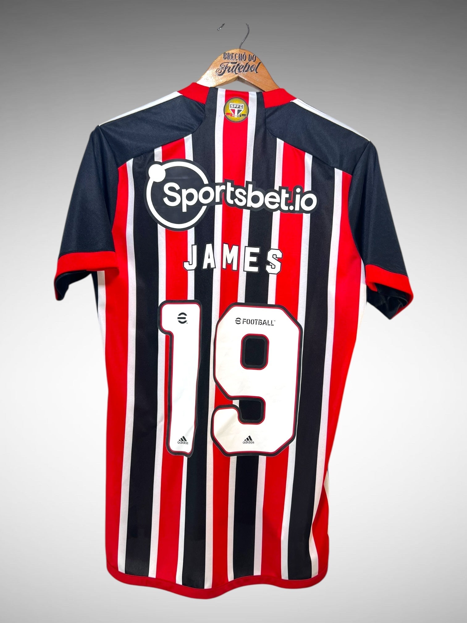 São Paulo 2023 Segunda Camisa Tam P N 19 James.