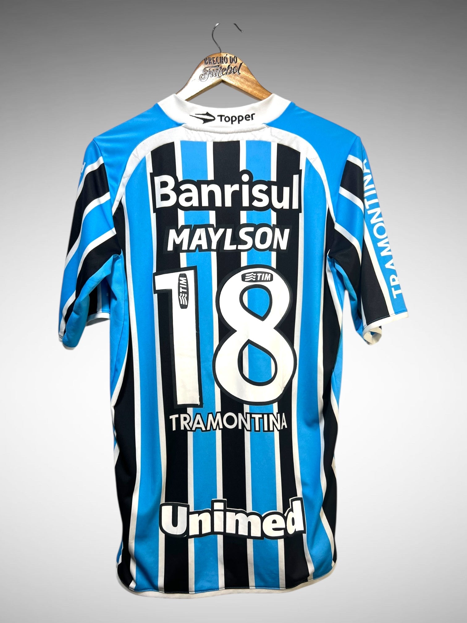 Grêmio 2011 Primeira Camisa Tam G N 18 Maylson.