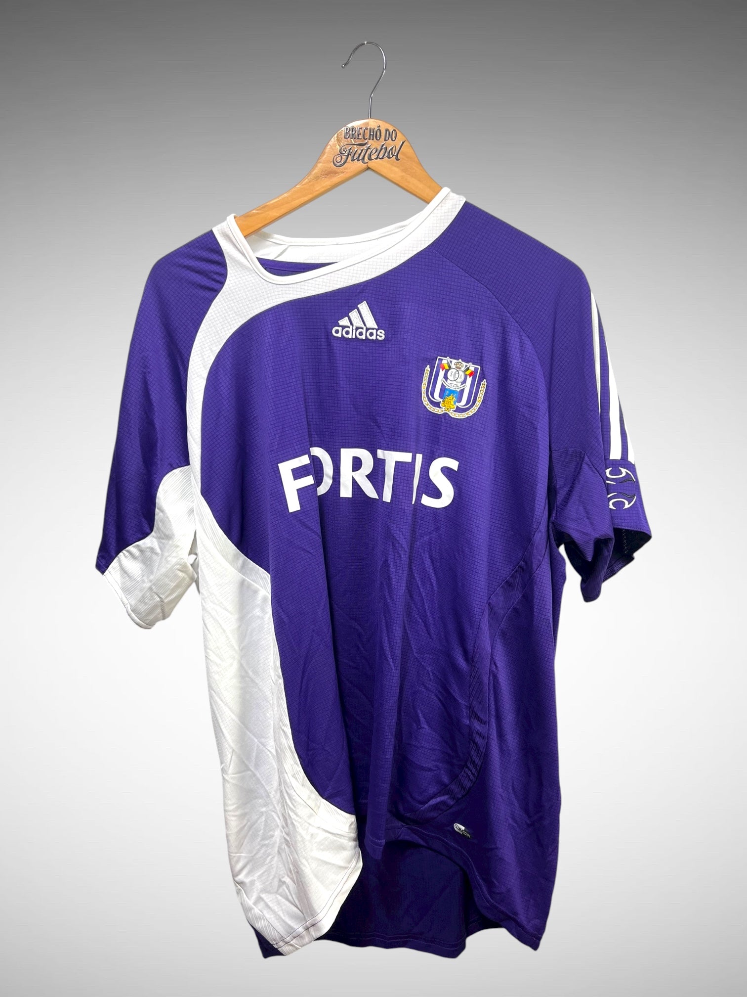 Anderlecht 2007 Primeira Camisa Tam GG
