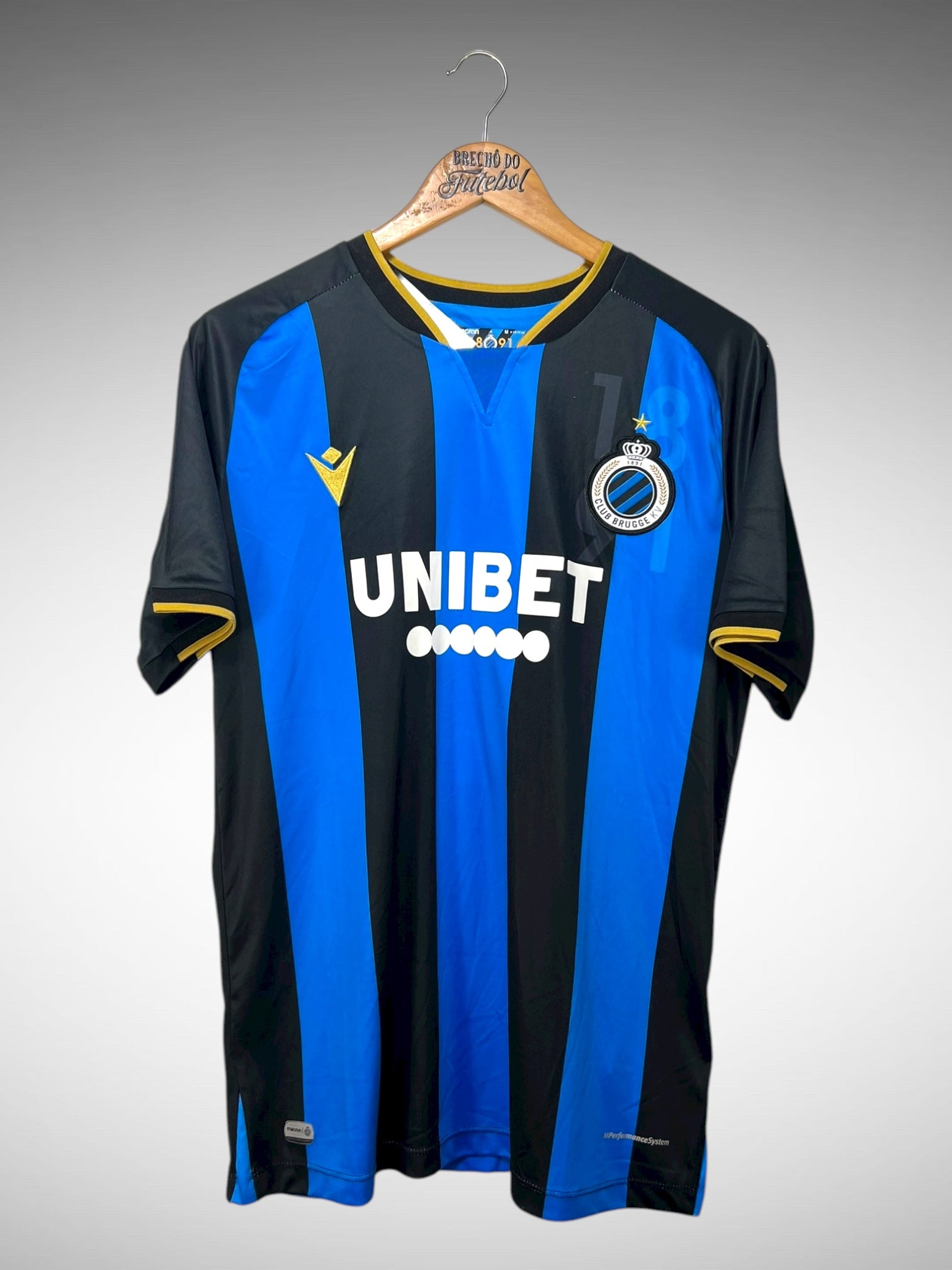 Club Brugge 2021 Primeira Camisa Tam M N 10 Lang.