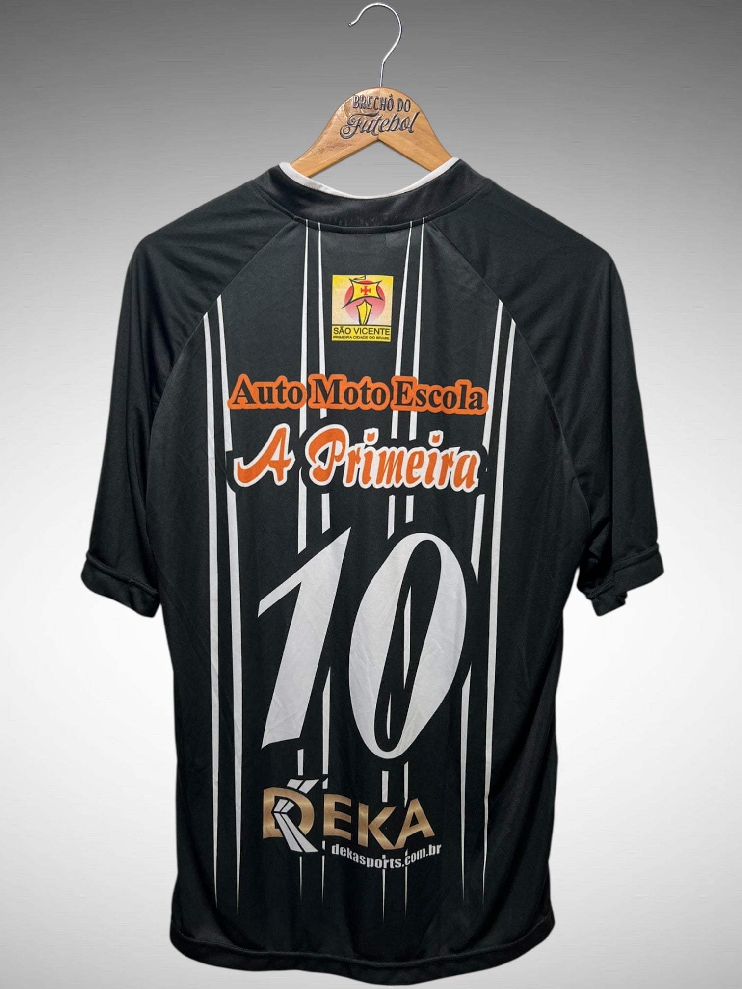 São Vicente - SP Segunda Camisa Tam G N 10