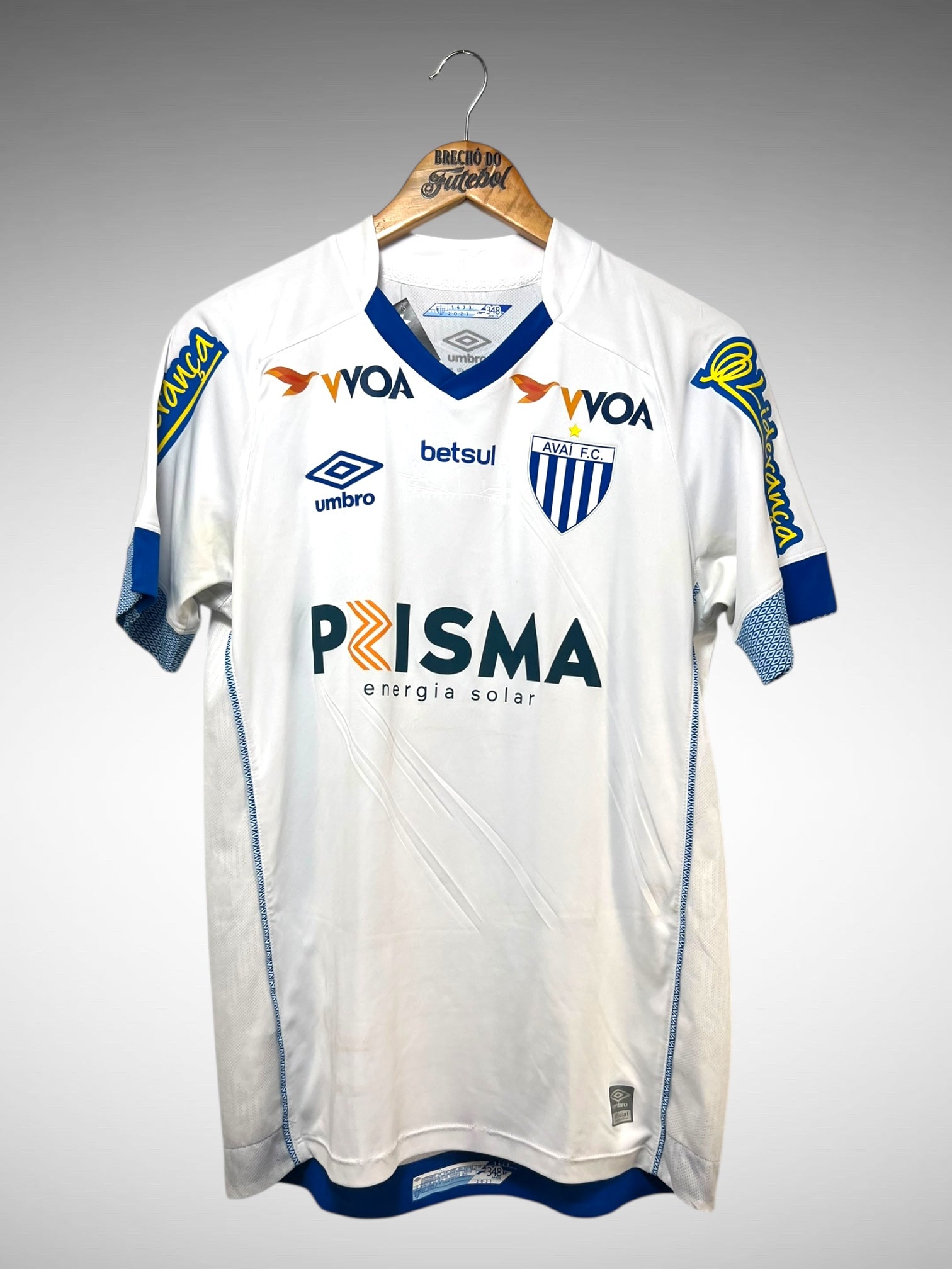 Avaí 2021 Segunda Camisa Tam M N 19 Marcos Serrato.