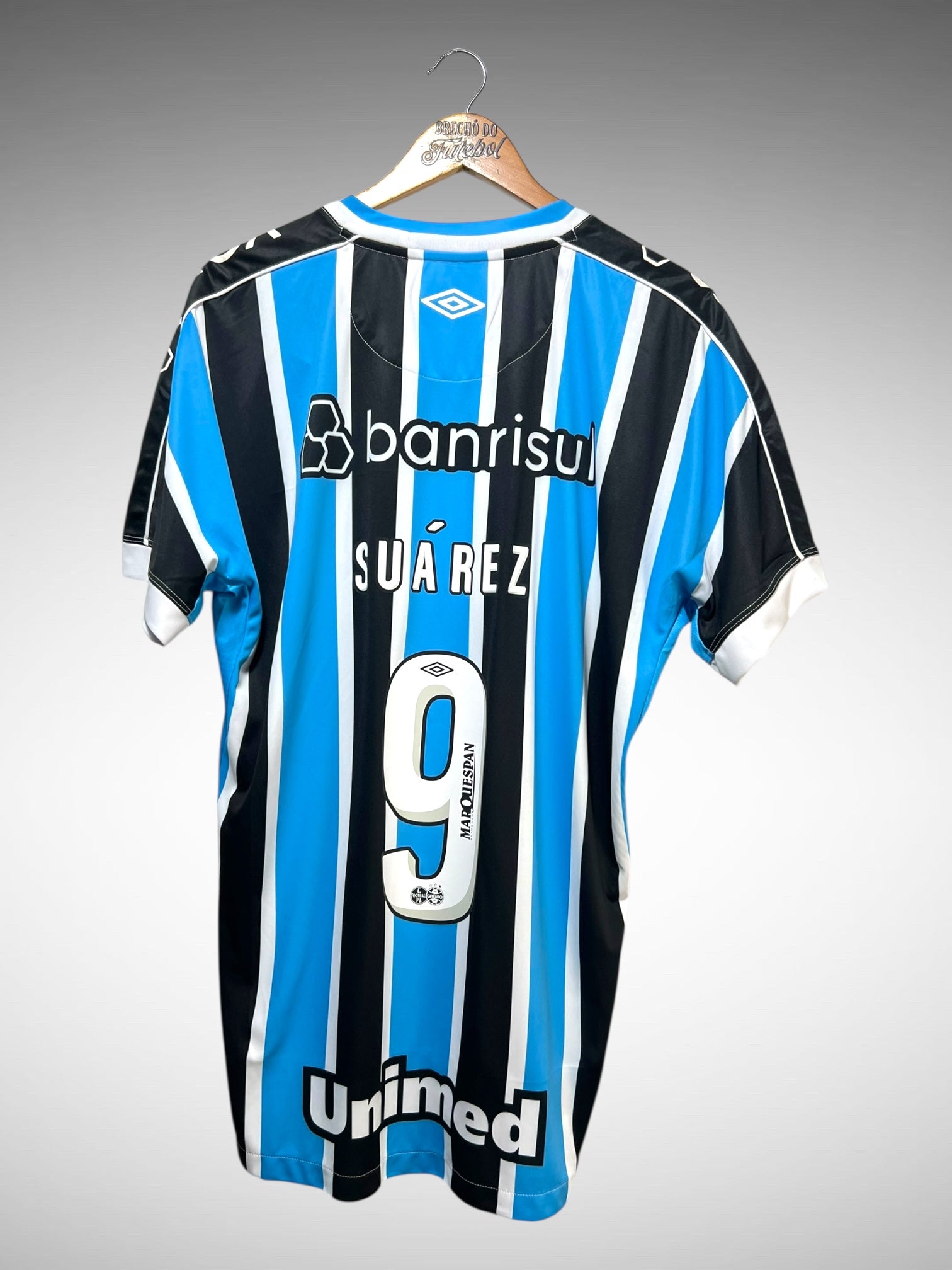Grêmio 2023 Primeira Camisa Tam G N 9 Suárez.