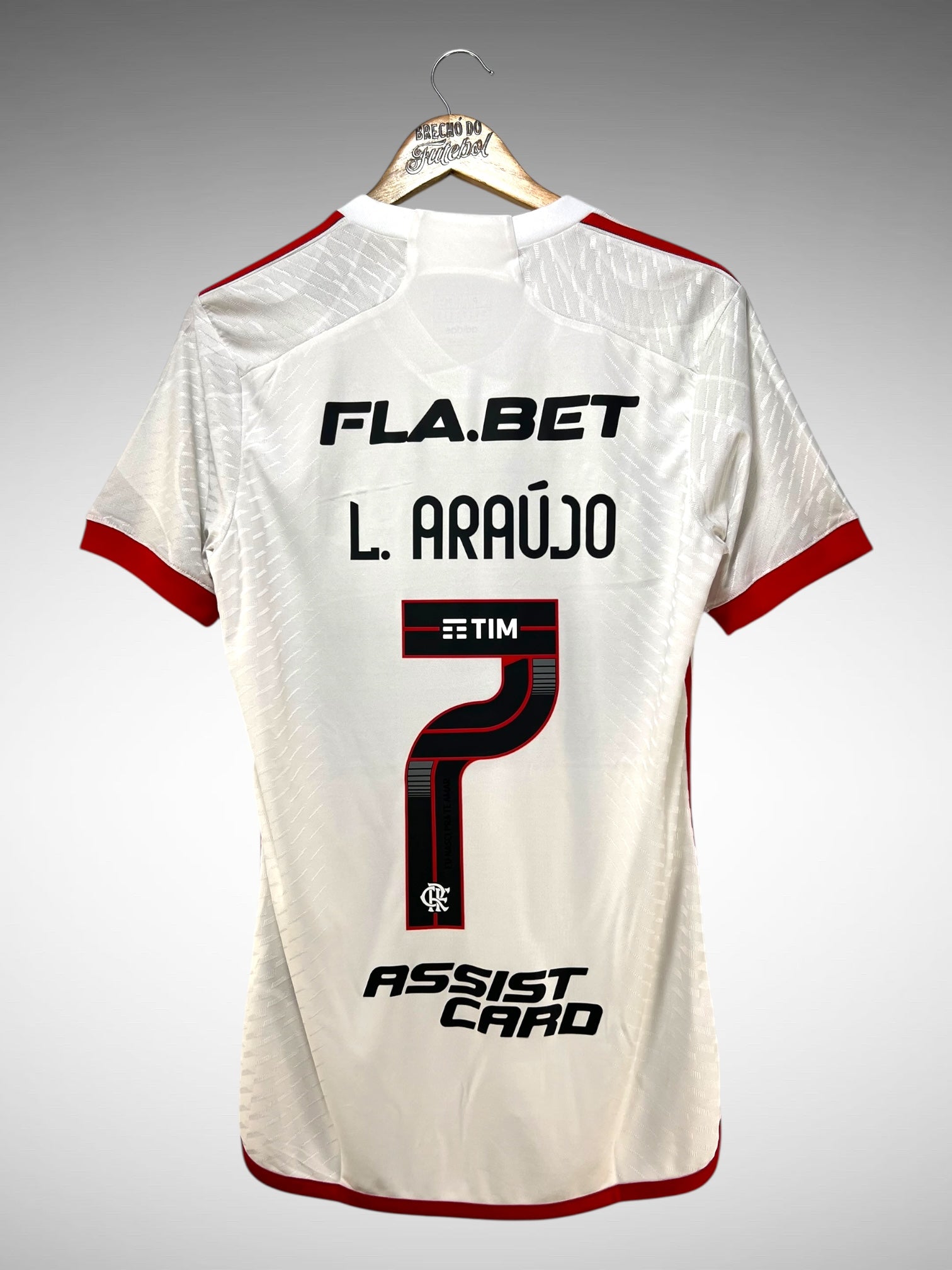Flamengo 2024 Segunda Camisa Tam P N 7 L. Araújo.