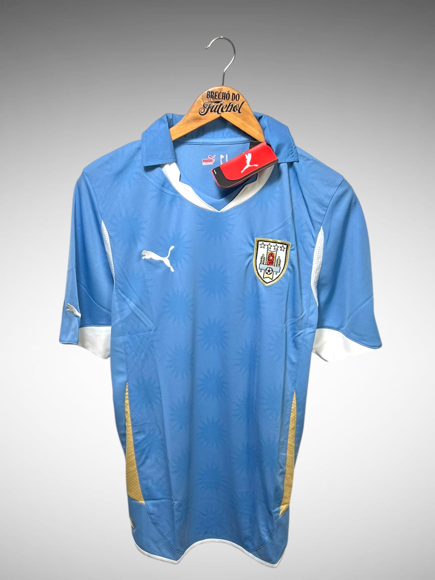 Uruguai 2010 Copa Primeira Camisa Tam M.