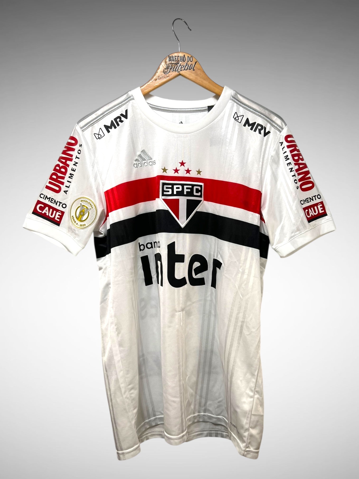 São Paulo 2020 Primeira Camisa Tam M N 3 B. Alves.