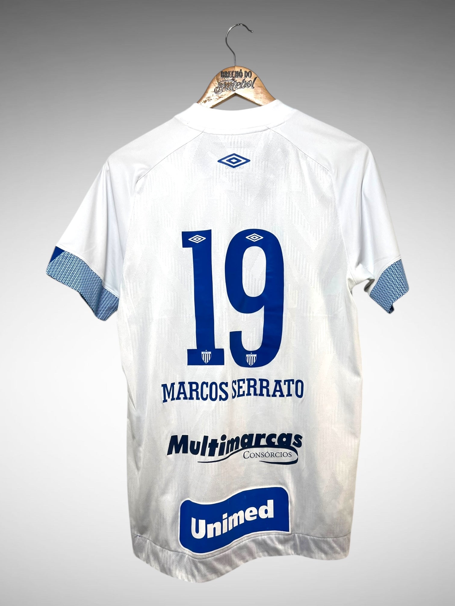 Avaí 2021 Segunda Camisa Tam M N 19 Marcos Serrato.