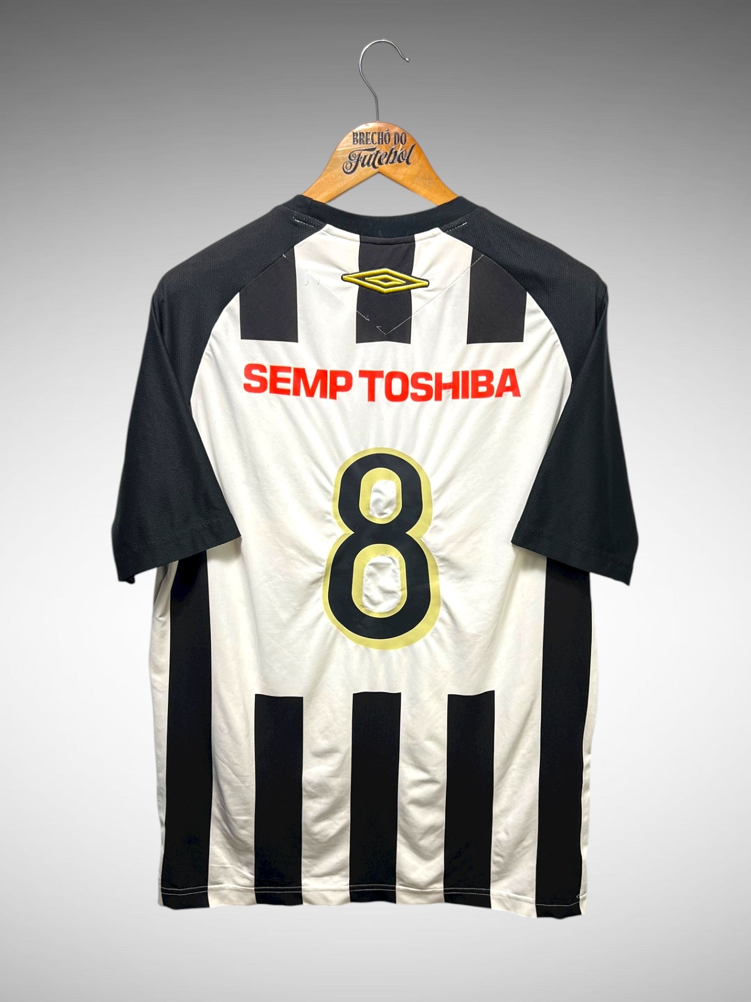 Santos 2008 Segunda Camisa Tam G N 8