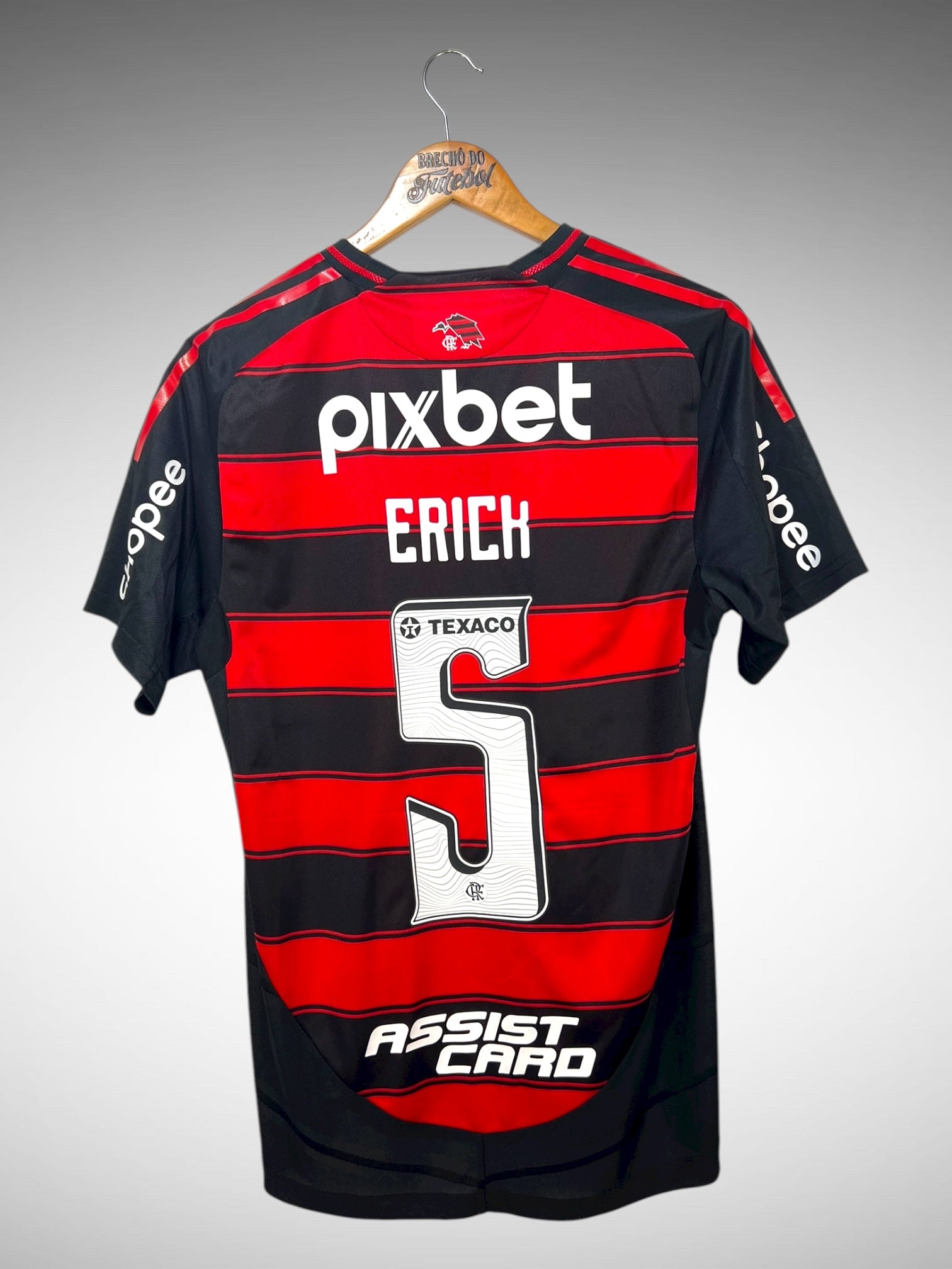 Flamengo 2025 Primeira Camisa Tam G N 5 Erick.