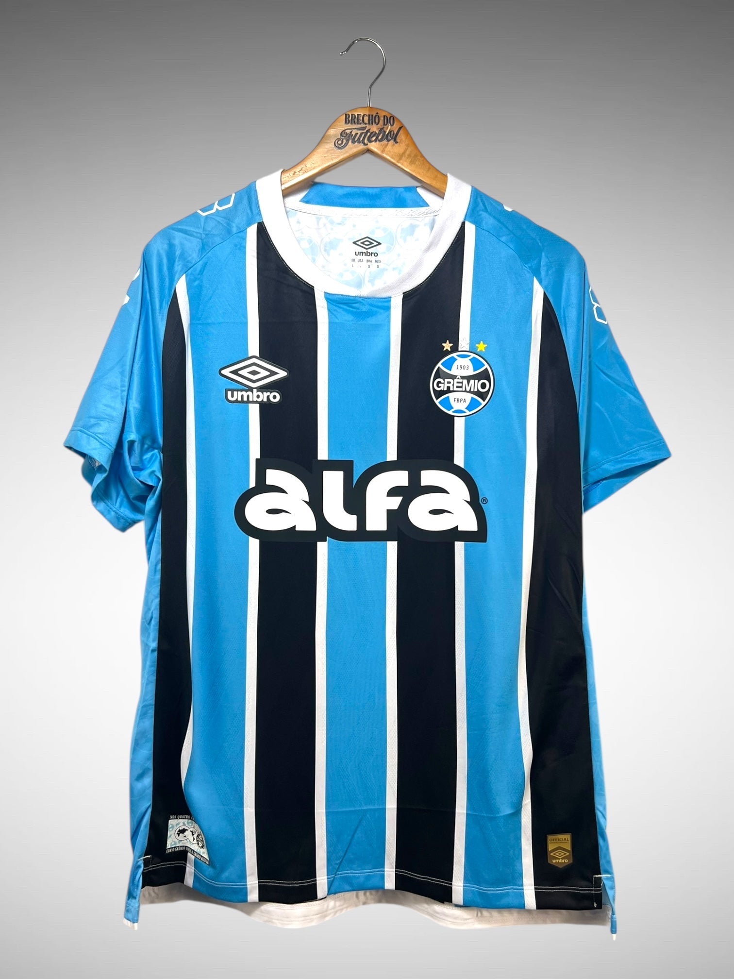 Grêmio 2025 Primeira Camisa Tam G N 29 Arthur.