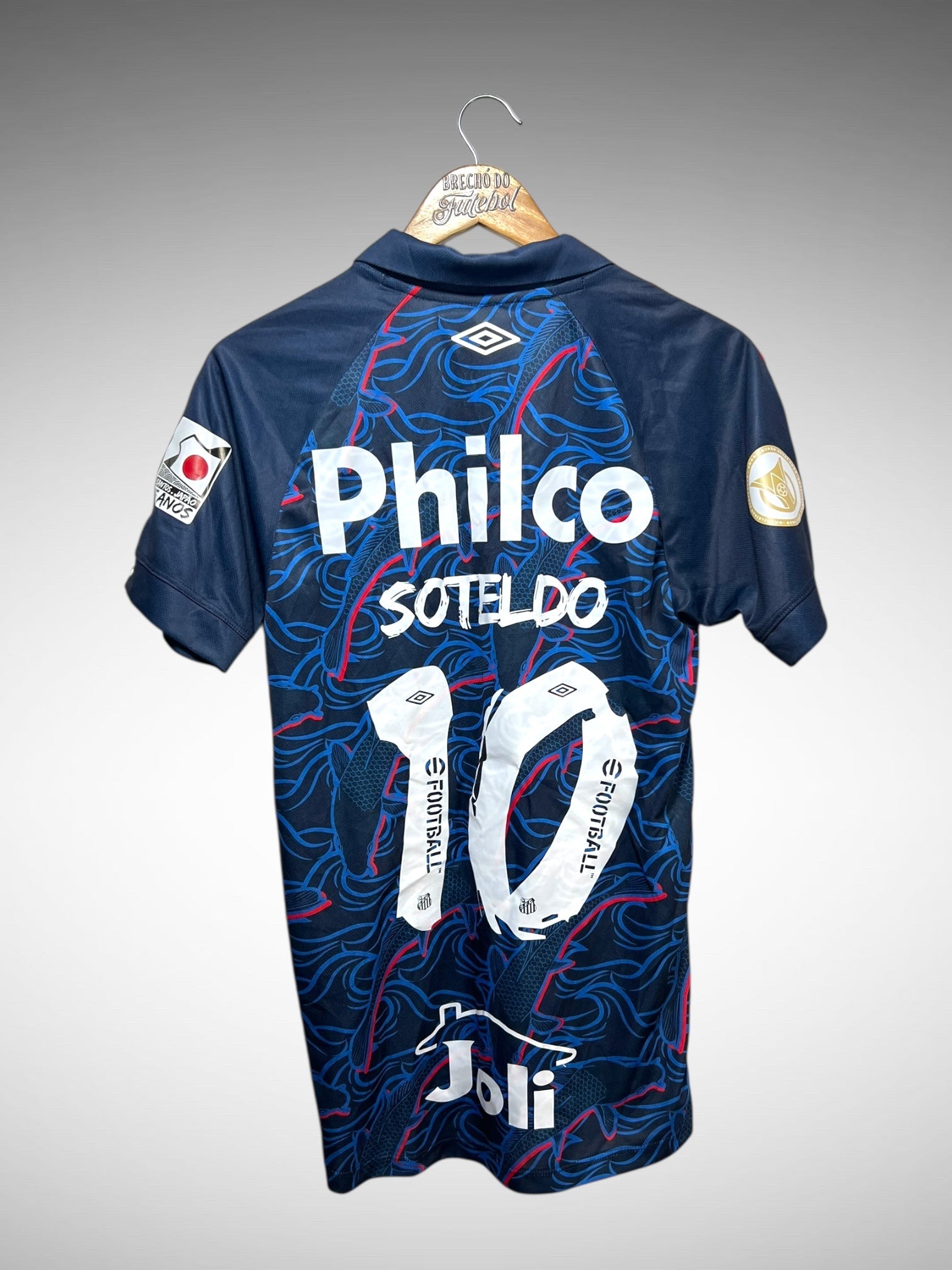 Santos 2023 Terceira Camisa Tam P N 10 Soteldo.