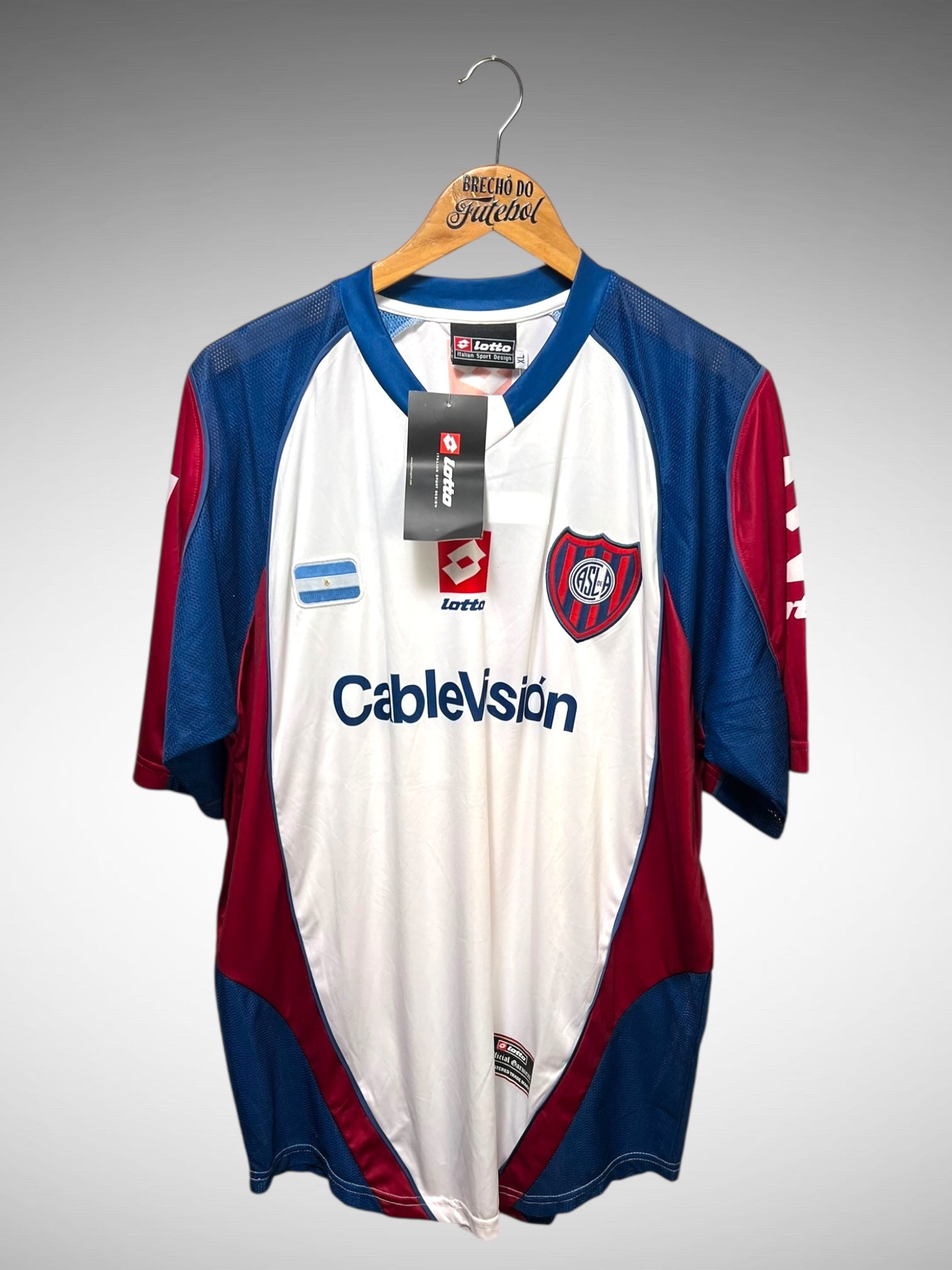 San Lorenzo 2002 Segunda Camisa Tam GG.