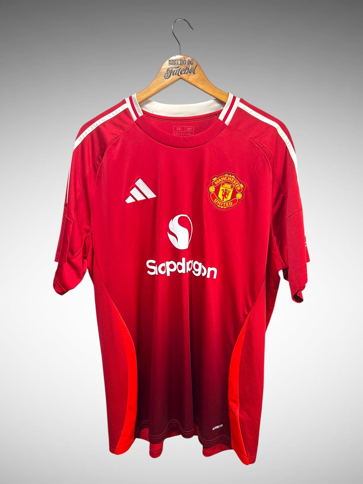 Manchester United 2024 Primeira Camisa Tam 3G N 8 B.Fernandes