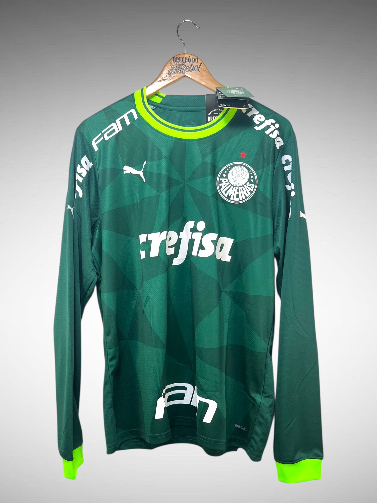 Palmeiras 2023 Primeira Camisa Tam G Mangas Longas.