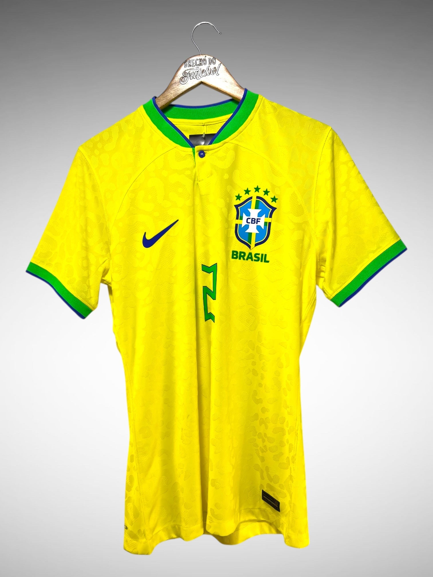 Brasil 2022 Primeira Camisa Tam M N Danilo.