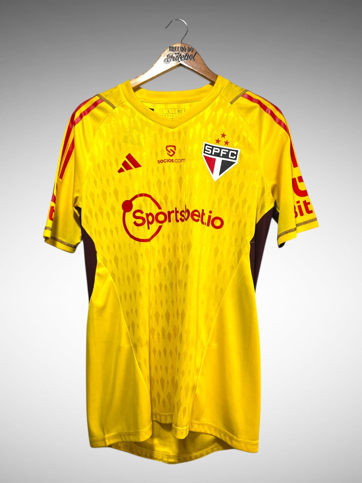 São Paulo 2023 Camisa De Goleiro Tam P N 23 Rafael.