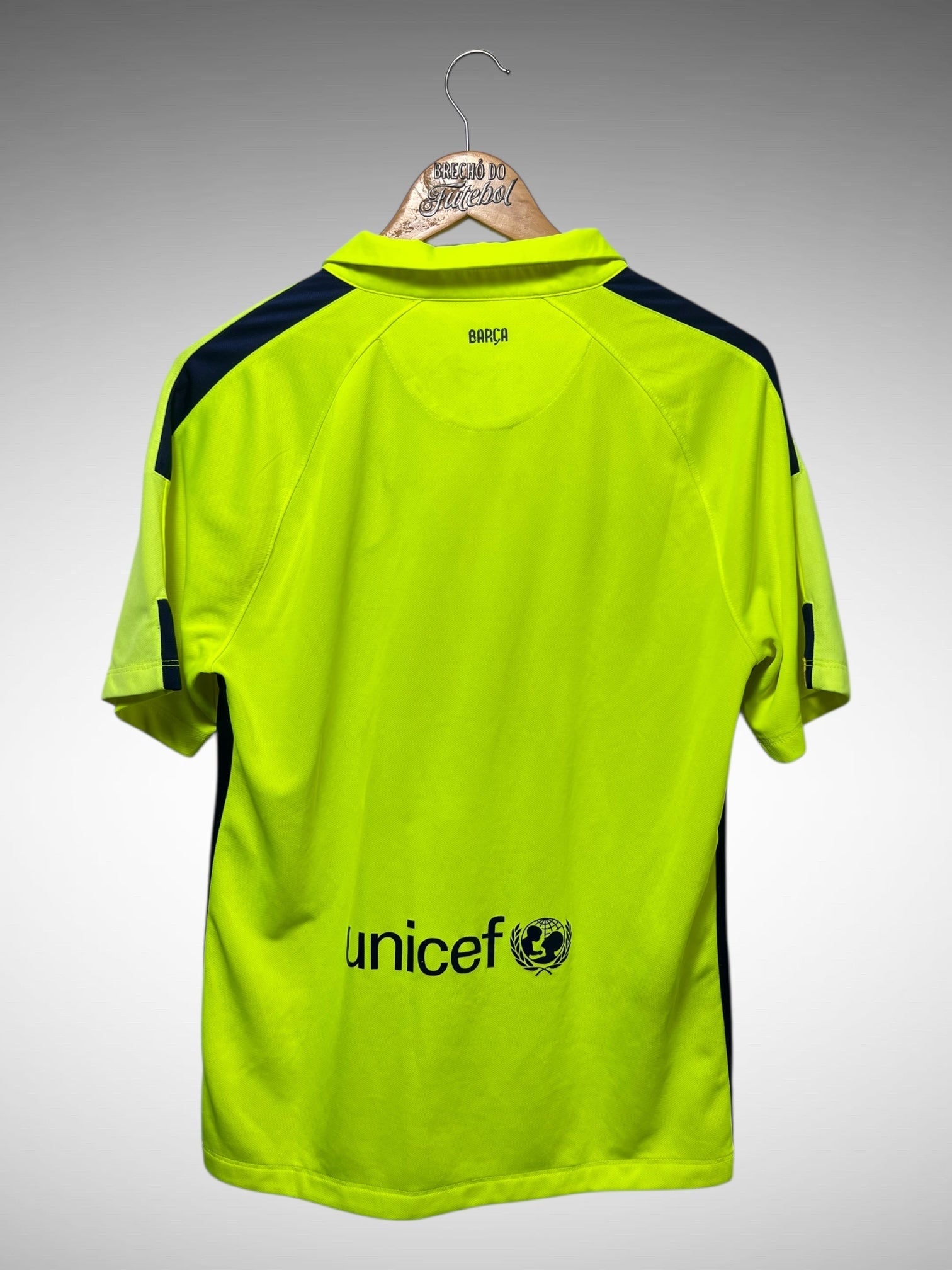 Barcelona 2014 Terceira Camisa Tam M.