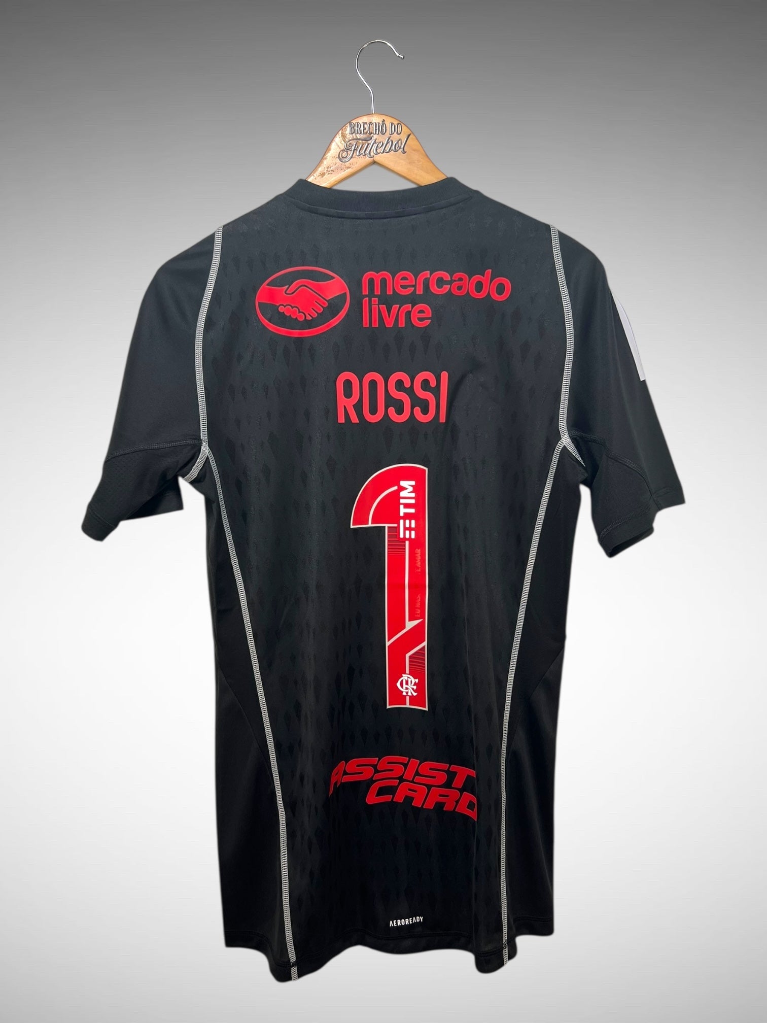 Flamengo 2024 Camisa de Goleiro Tam G N 1 Rossi.