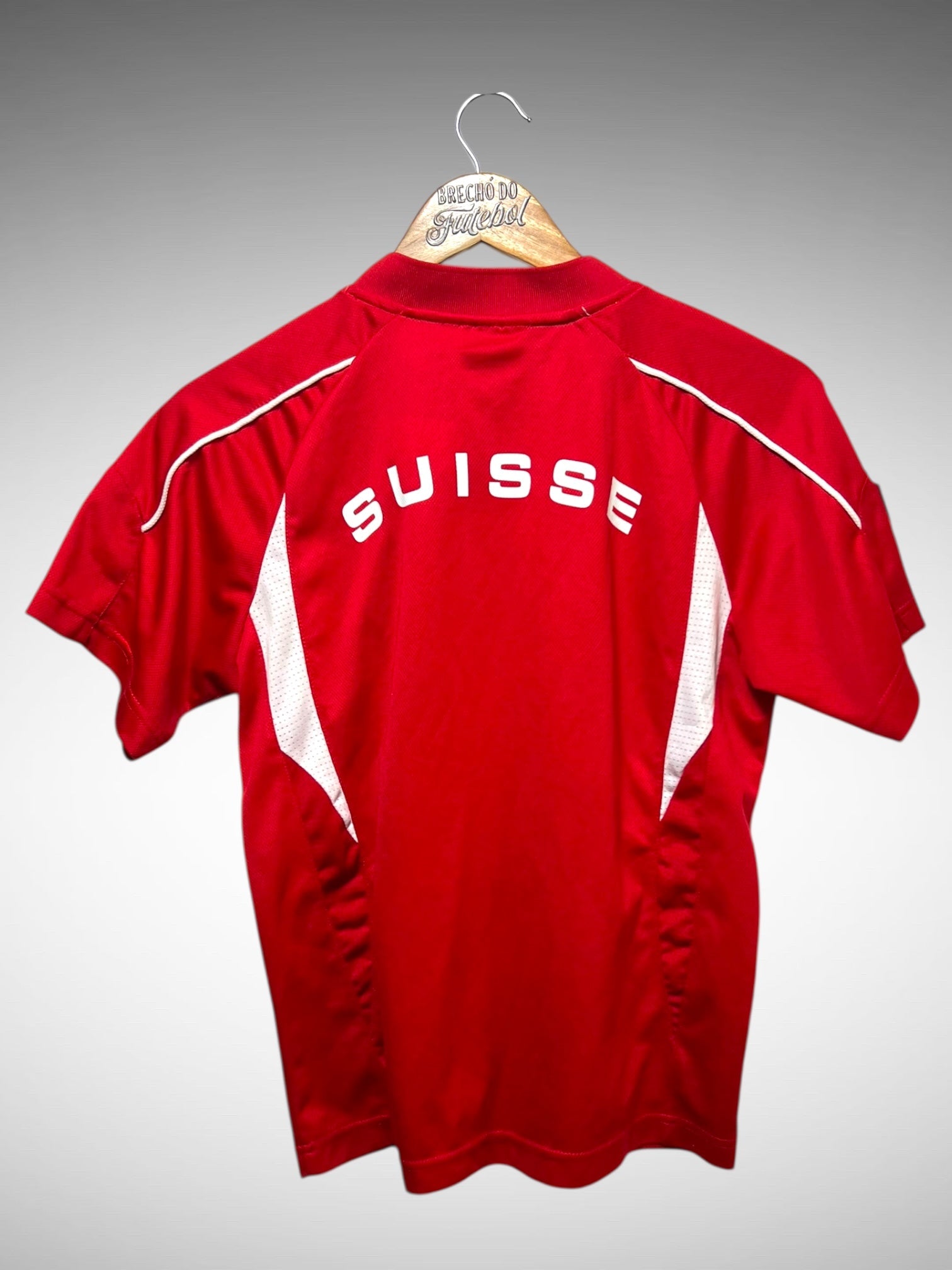 Suiça Primeira Camisa Licenciada Tam 15 Anos Infantil.