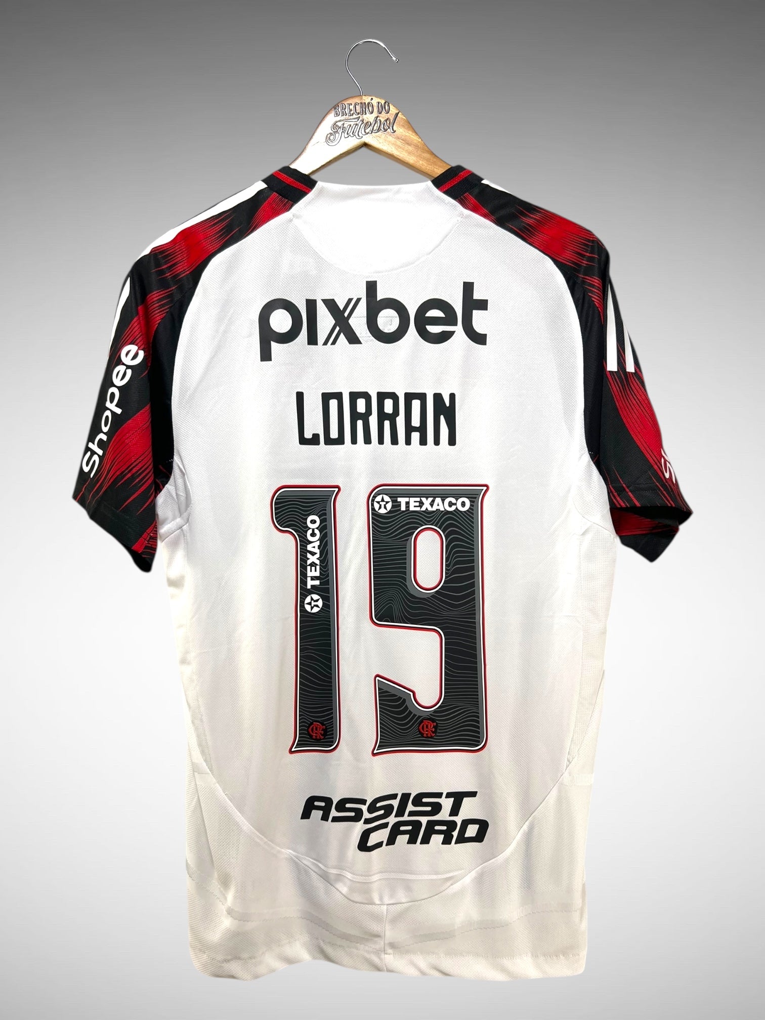 Flamengo 2025 Segunda Camisa Tam G N 19 Lorran.