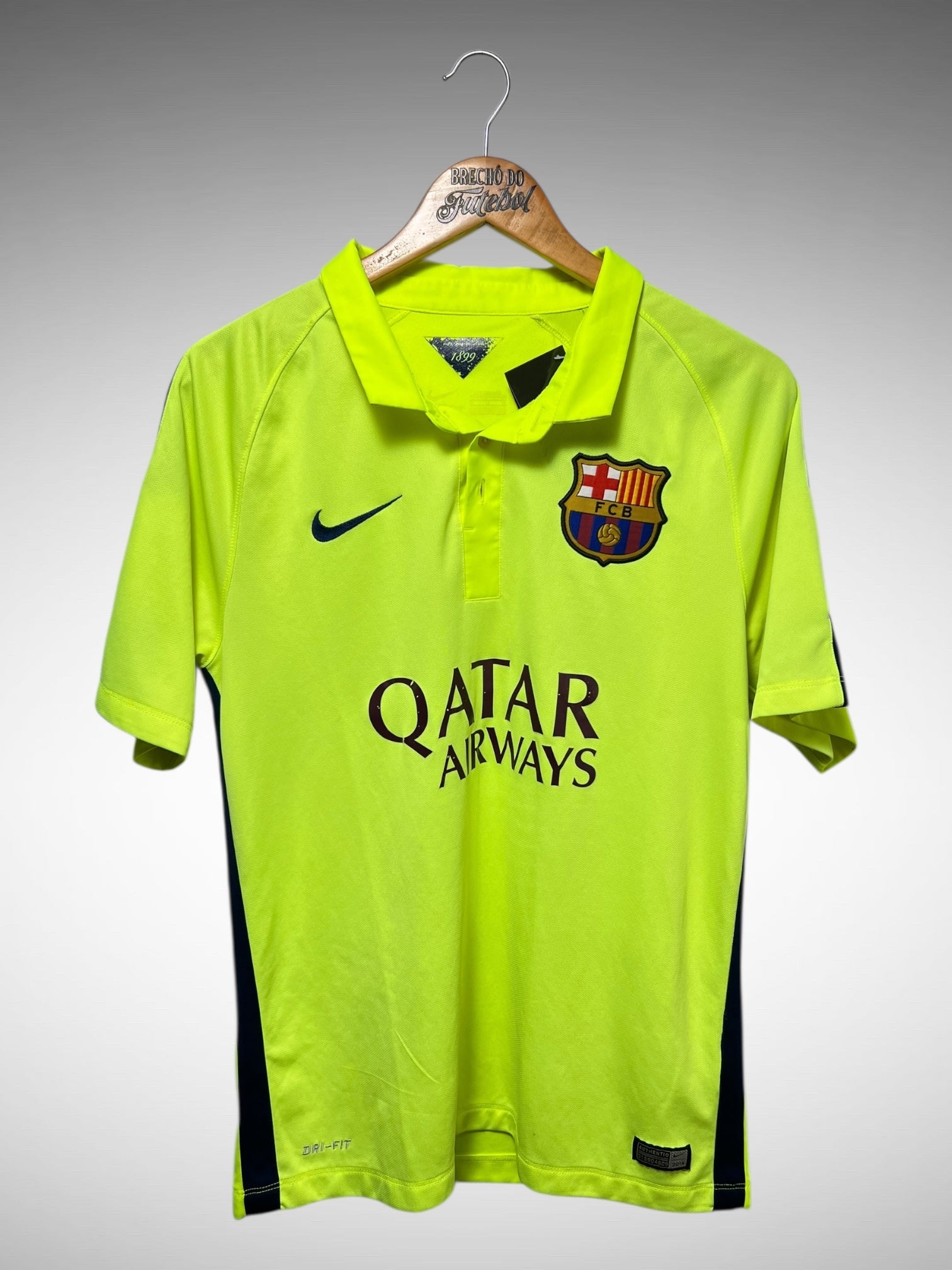 Barcelona 2014 Terceira Camisa Tam M.