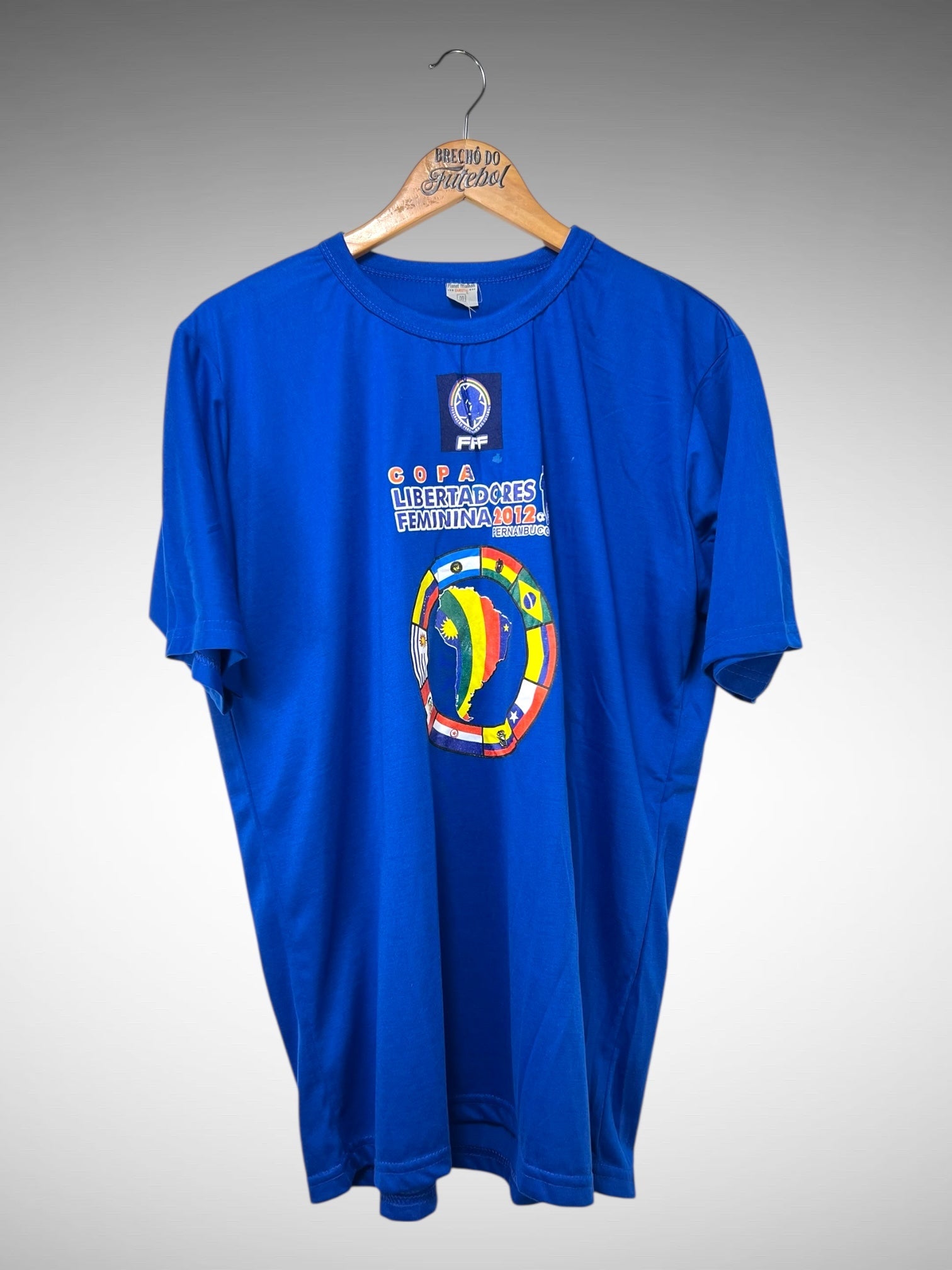 Libertadores Feminina 2012 Camisa Do Staff Tam GG.