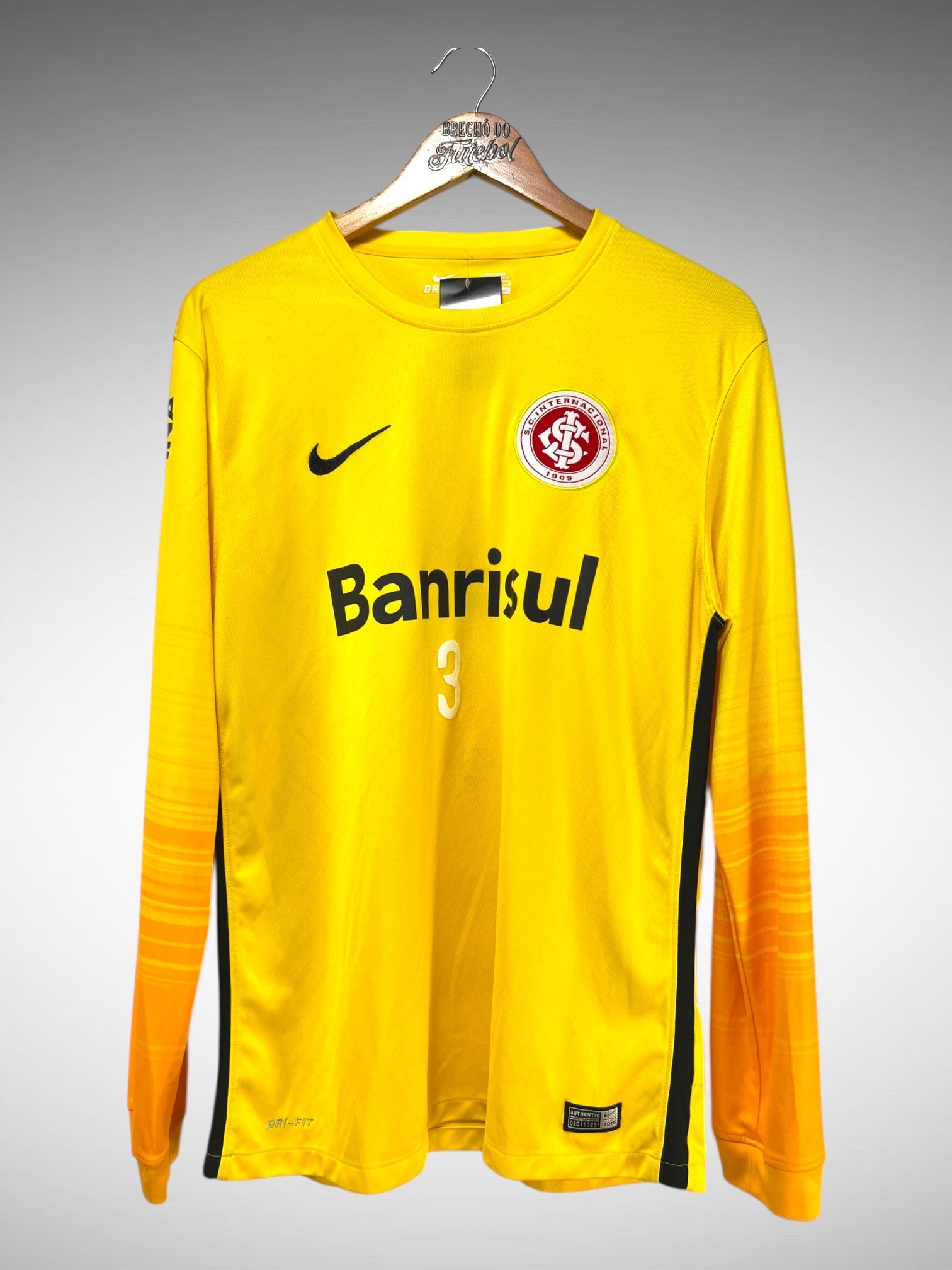 Internacional 2015 Camisa De Goleiro Tam G N 3.