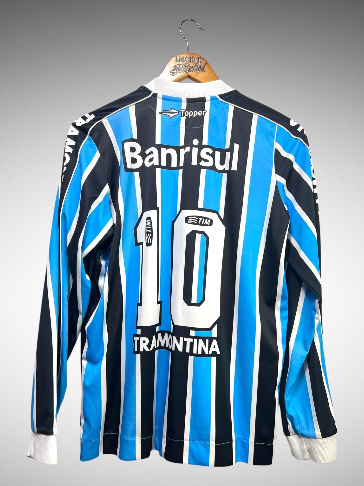 Grêmio 2013 Primeira Camisa Tam M N 10 Mangas Longas.